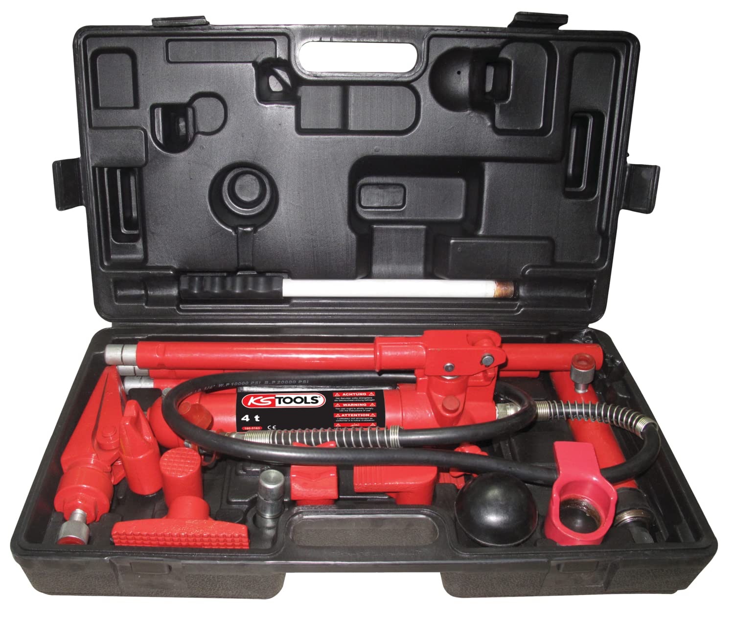 Kit hydraulique 4 tonnes Sealey RE97/4 avec vérins de poussée pour carrosserie