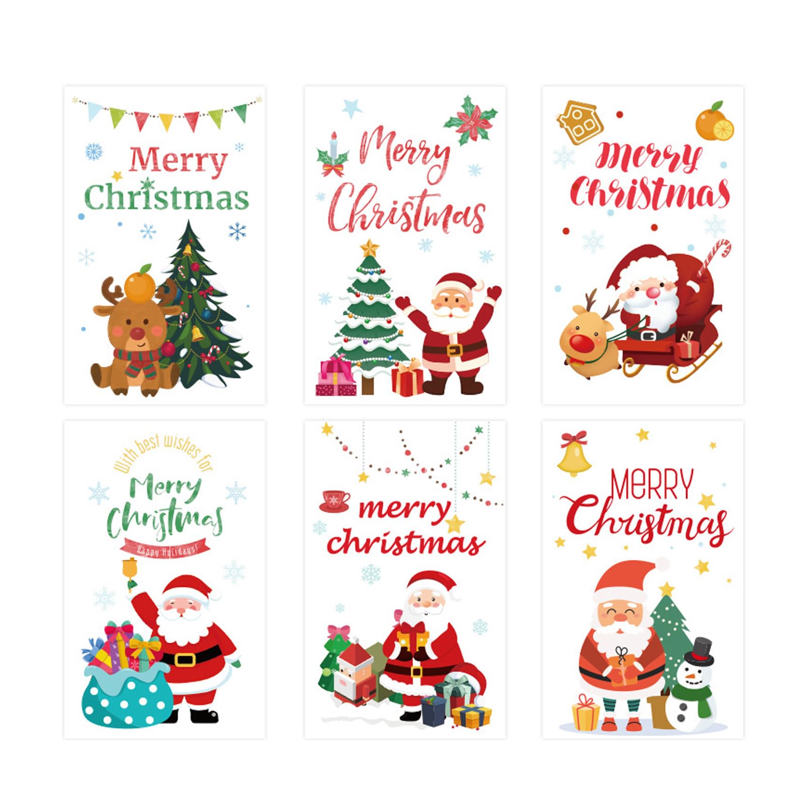 Tsophreniq Unique Christmas Celebration Cards with Envelopes for Party Business Event Greeting Card Holiday Greeting Card
