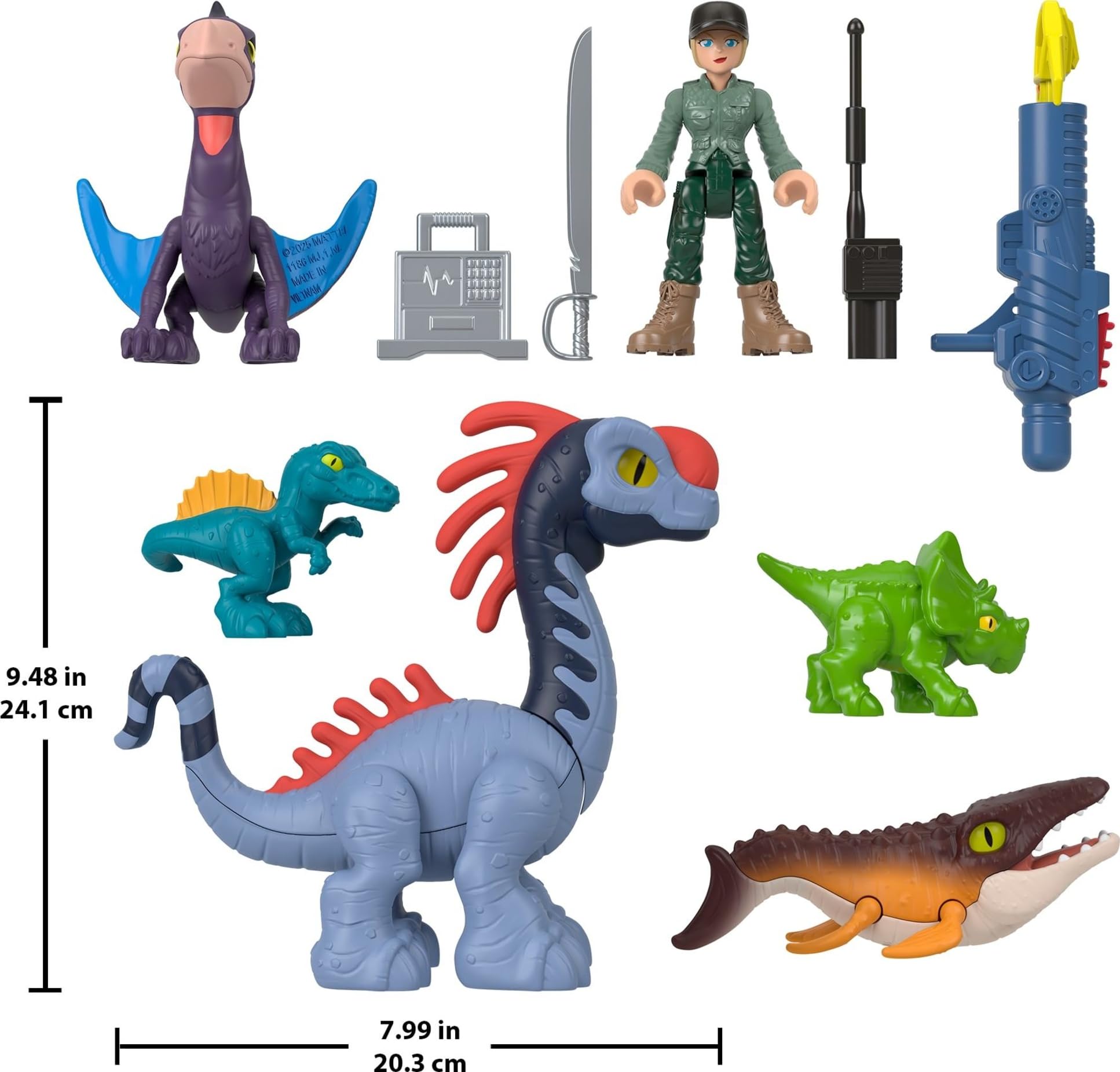 Amazon.co.jp: Fisher-Price Imaginext ジュラシックワールド 再生
