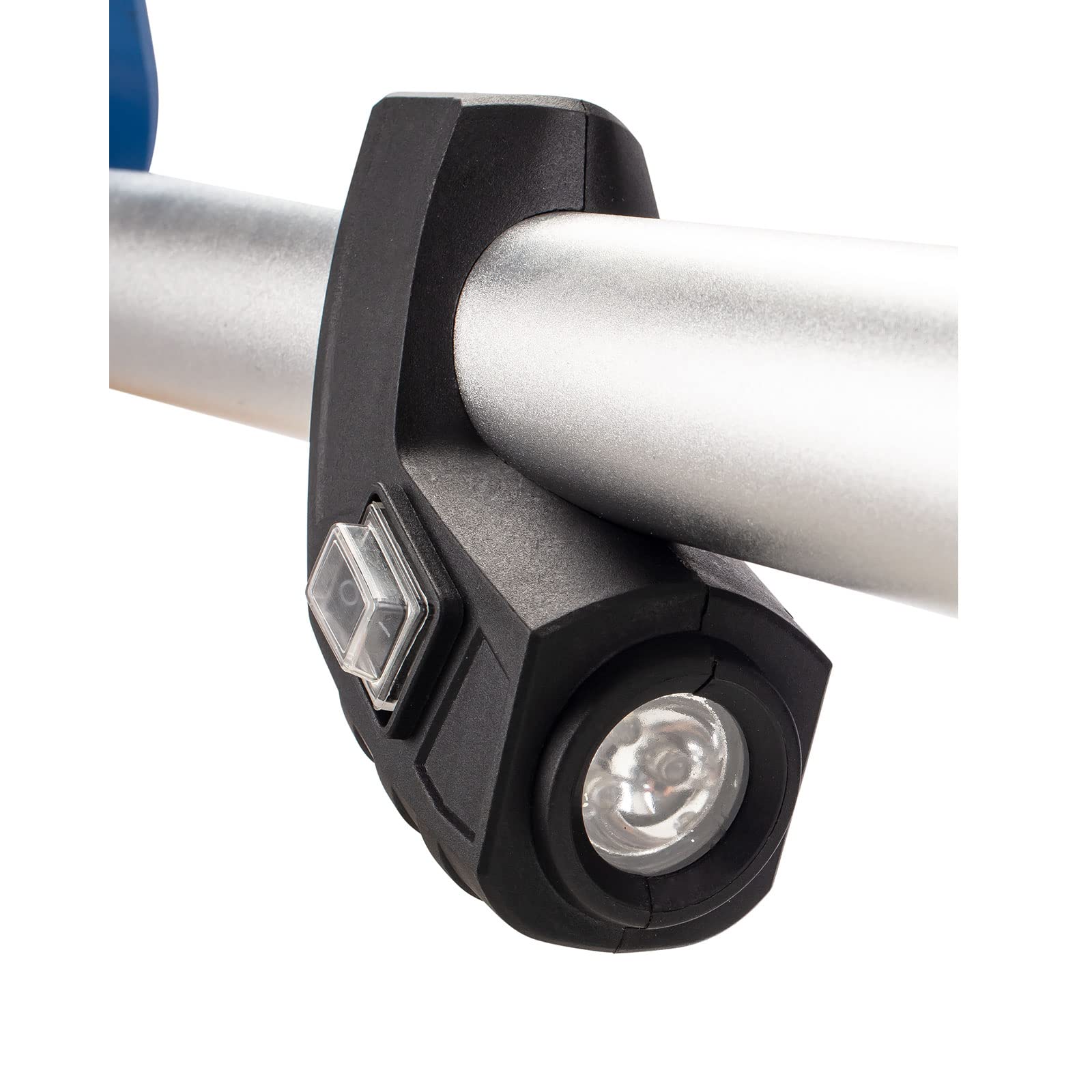 Scheppach - Lijadora de pared y techo DS920X | 710W | Bandeja de lijado Ø225mm | LED | Cabeza inclinable hasta 90°| Telescópica | 4m de manguera de succión, kit de adaptadores & 6 discos abrasivos