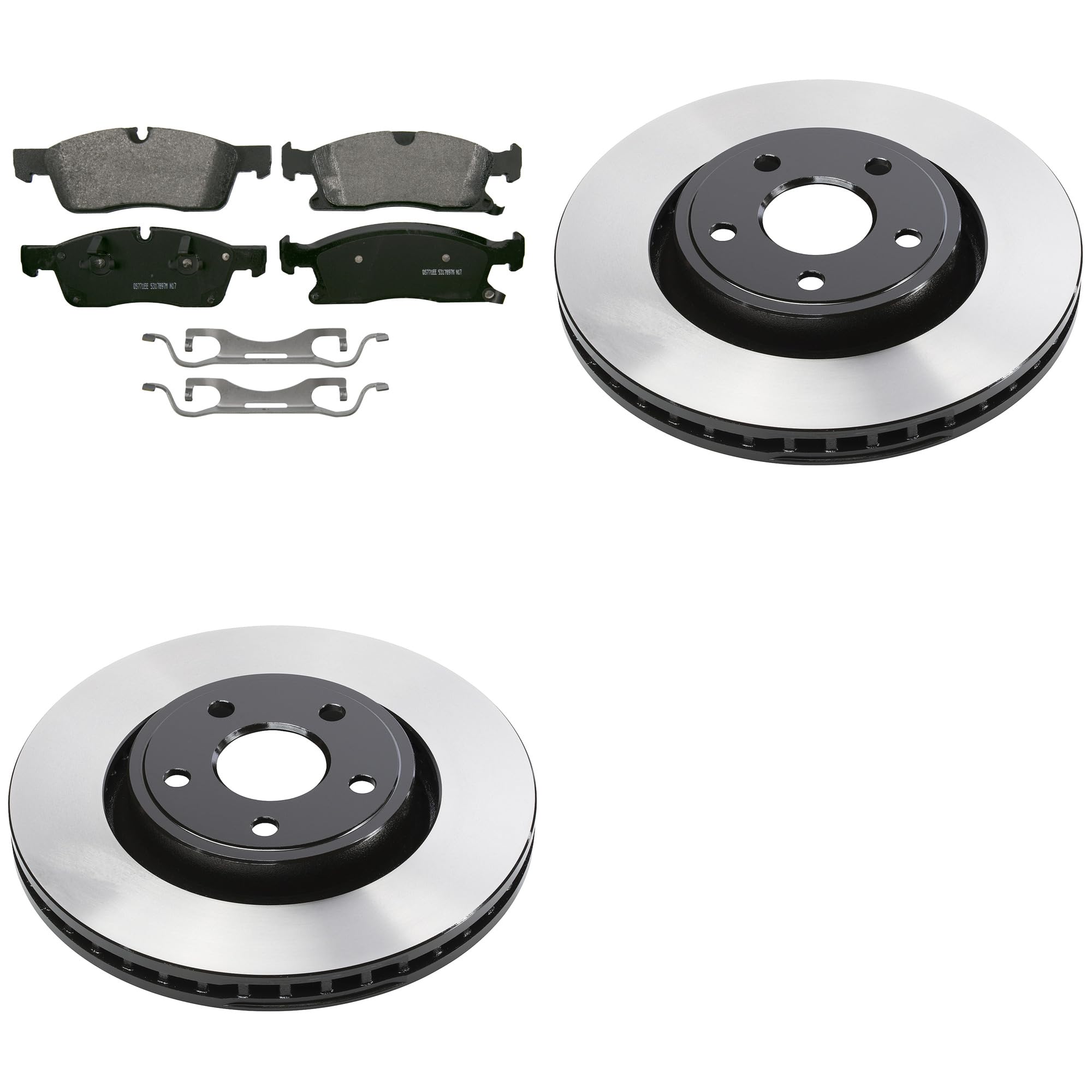 Amazon.com: Wagner QuickStop ZX1904AVK1 Front Disc Brake Kit Semi