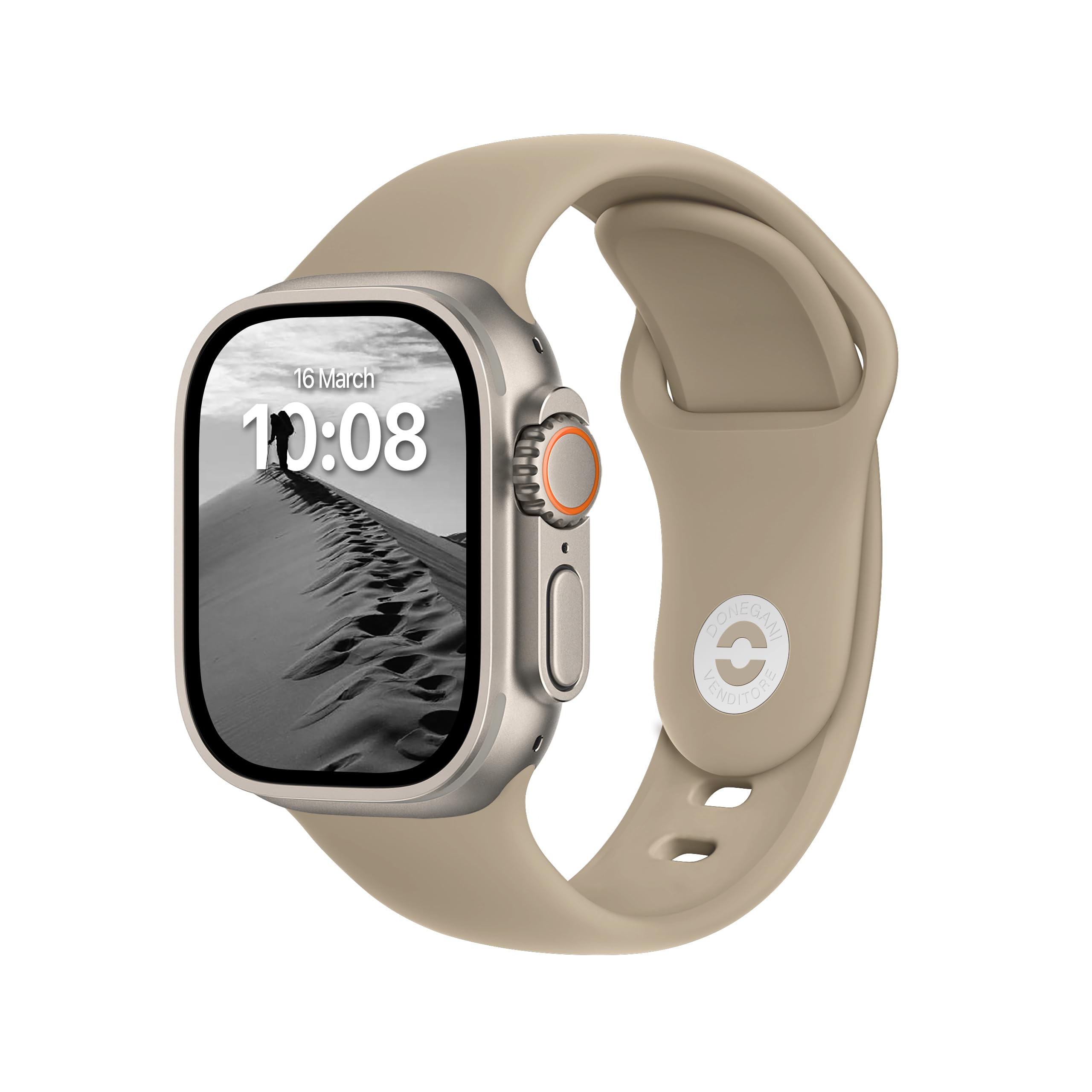 DONEGANI SB Straps for Apple Watch Band Silicone series Ultra 3 2 49mm, Series 11 10 46mm, 9 8 7 45mm 41mm