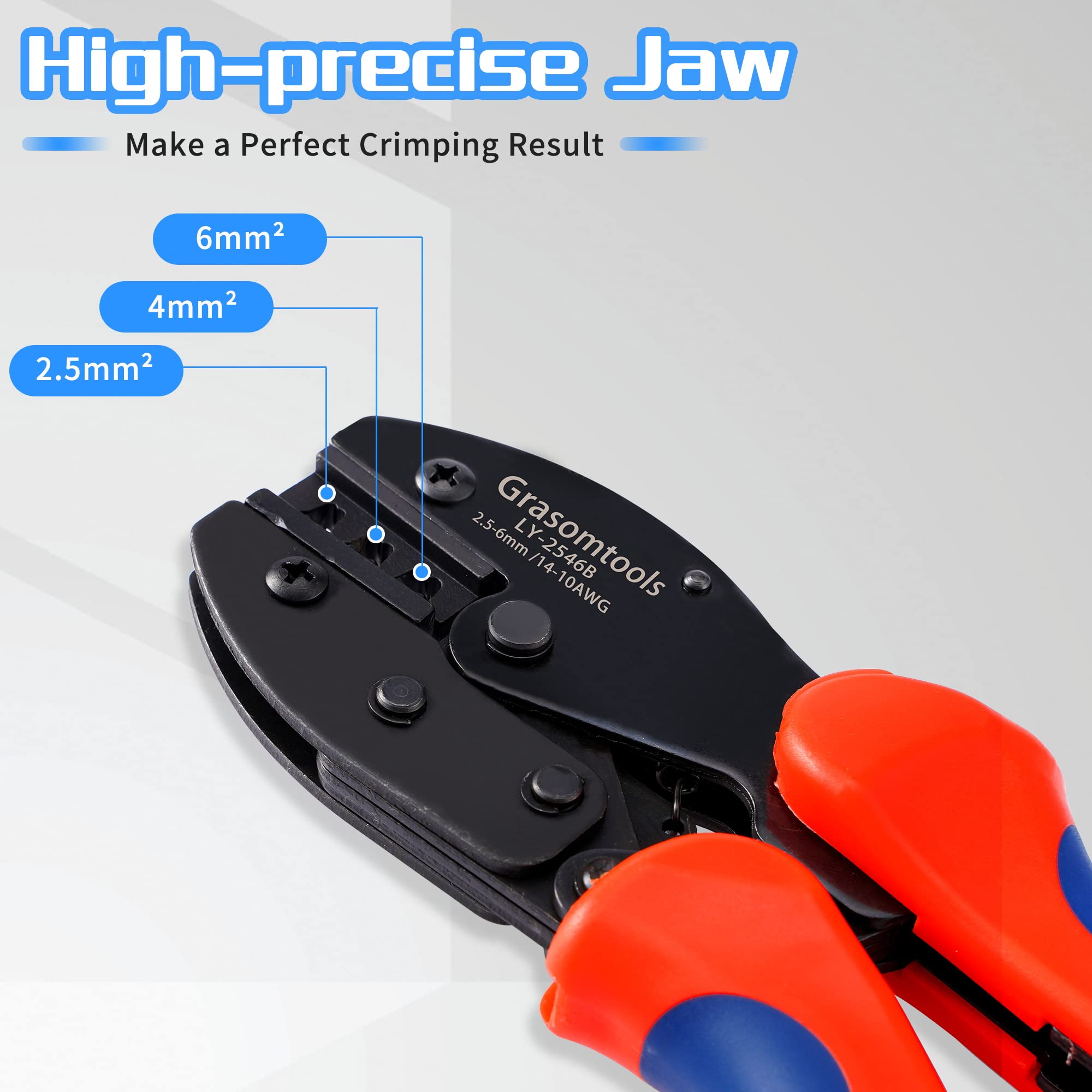 Pinze di piegatura solare per 2.5/4.0/6.0mm ² pannello solare PV cavo (Solar crimping pliers)