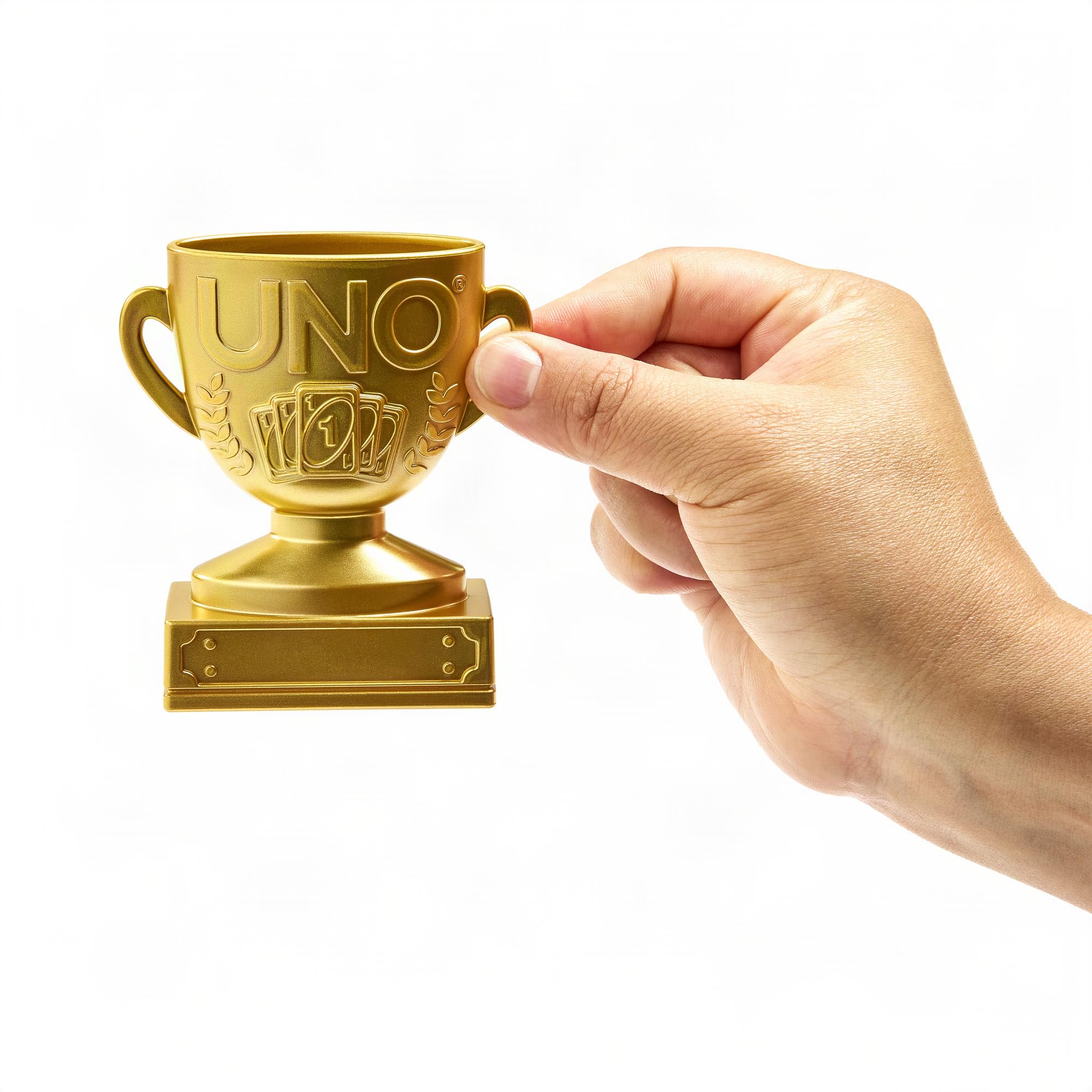 Mattel Games UNO Série Championnat Coffret Tournoi Étendu, 7 ans et plus | Tableaux, marqueurs et trophée pour groupes de 6 à 30, fêtes, réunions, soirées jeux, JNL27