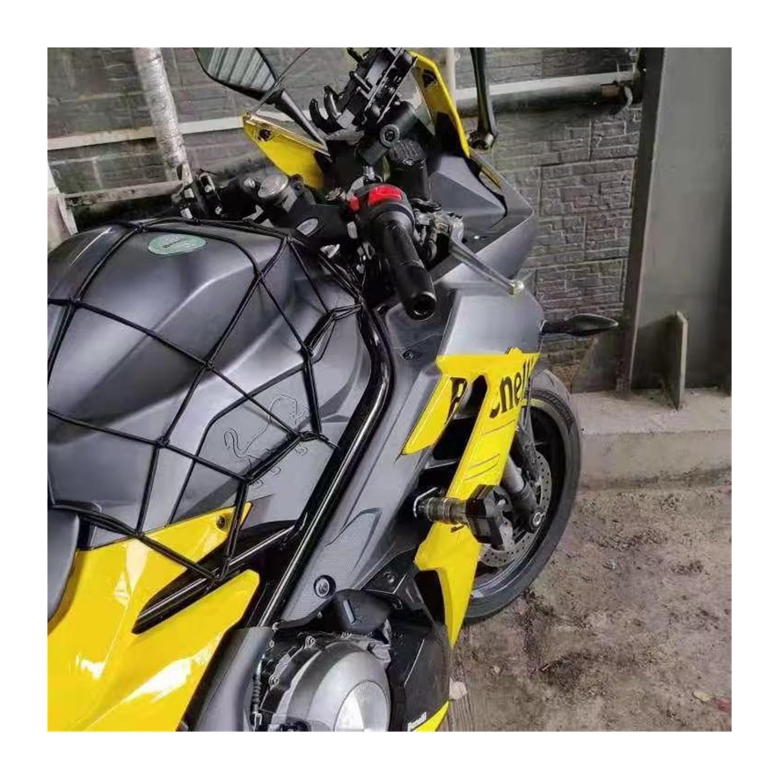 Moto protección anticolisión para ホンダ用 CBR500R CBR500 R CBR 500 R 2017-2020 Marco de protección contra caídas de motocicleta Protector de carenado deslizante Protector de almohadilla antichoque(NEGRO)
