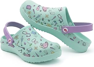 Nurse is Love Women's Nurse Clog - Comfort Fit Sanitary Clogs with Operating Room | Medical Shoes, Nursing Aid | Nurse Accessories & Veterinary