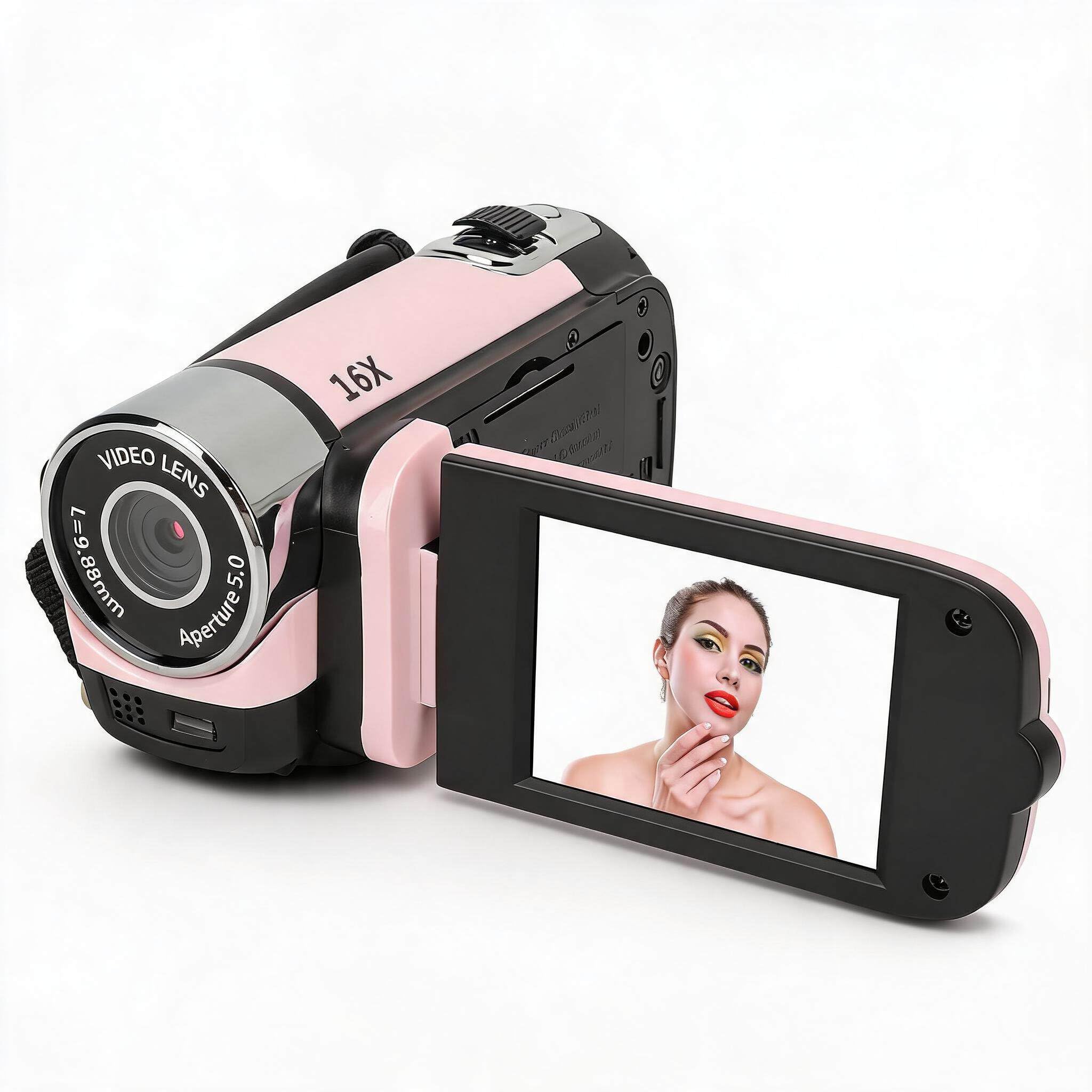 Bewinner D90 Digital Video Camera - 1080P 16MP Handheld