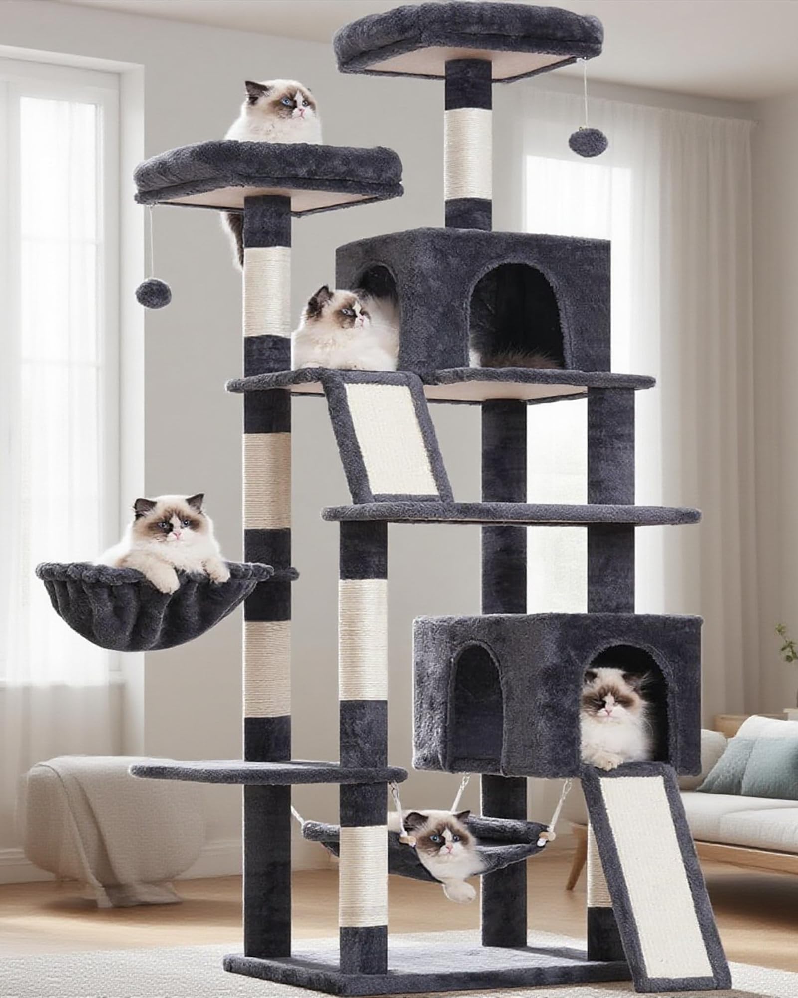 Gitelsnour 71-Inch Cat Tree GCT032G