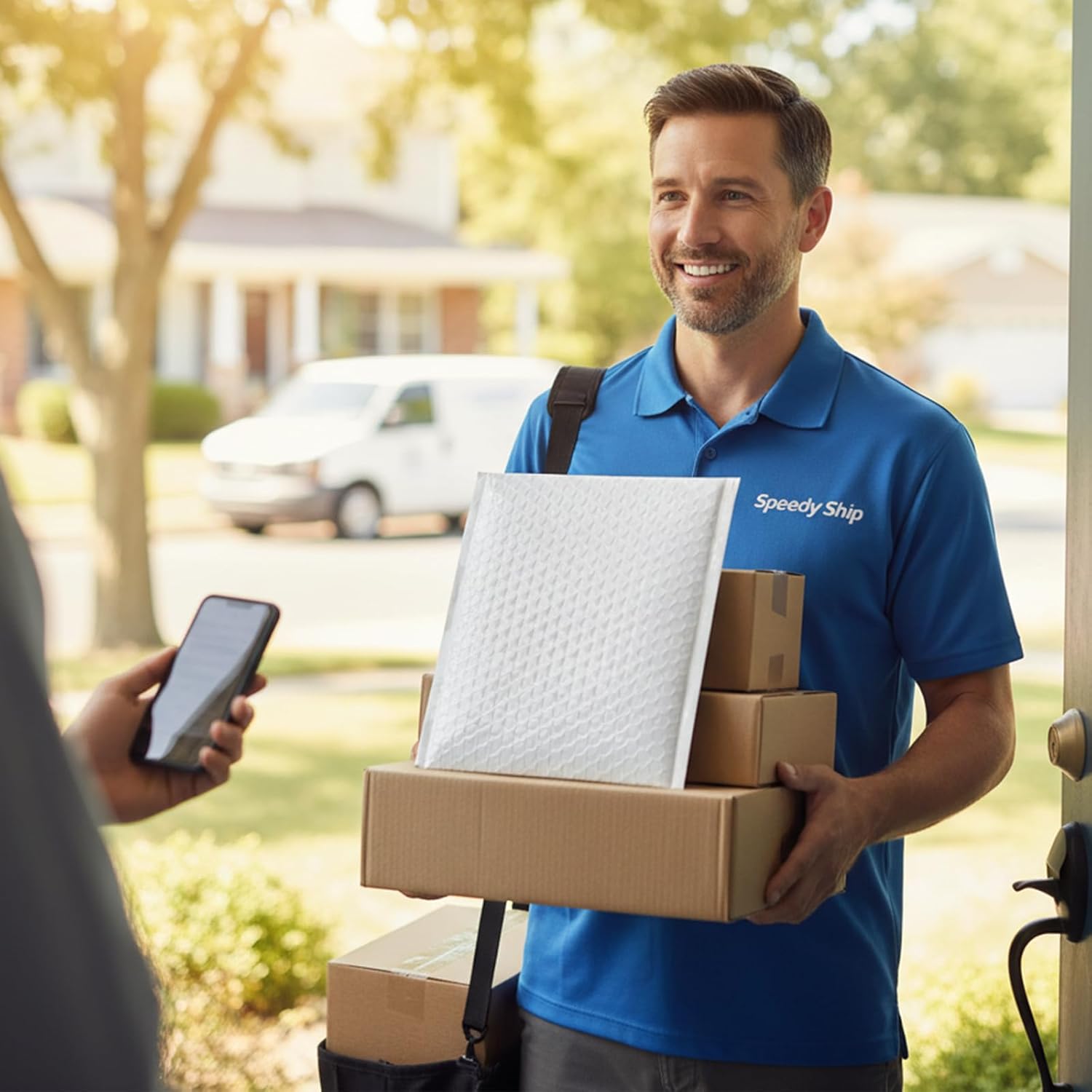 30 Pack 10x13 Inch Poly Bubble Mailers, Padded Envelopes with Self Seal Adhesive Strip, Waterproof Lightweight Mailing Shipping Bags for Thick Books Clothes Holiday Gifts Business Packaging - Image 9