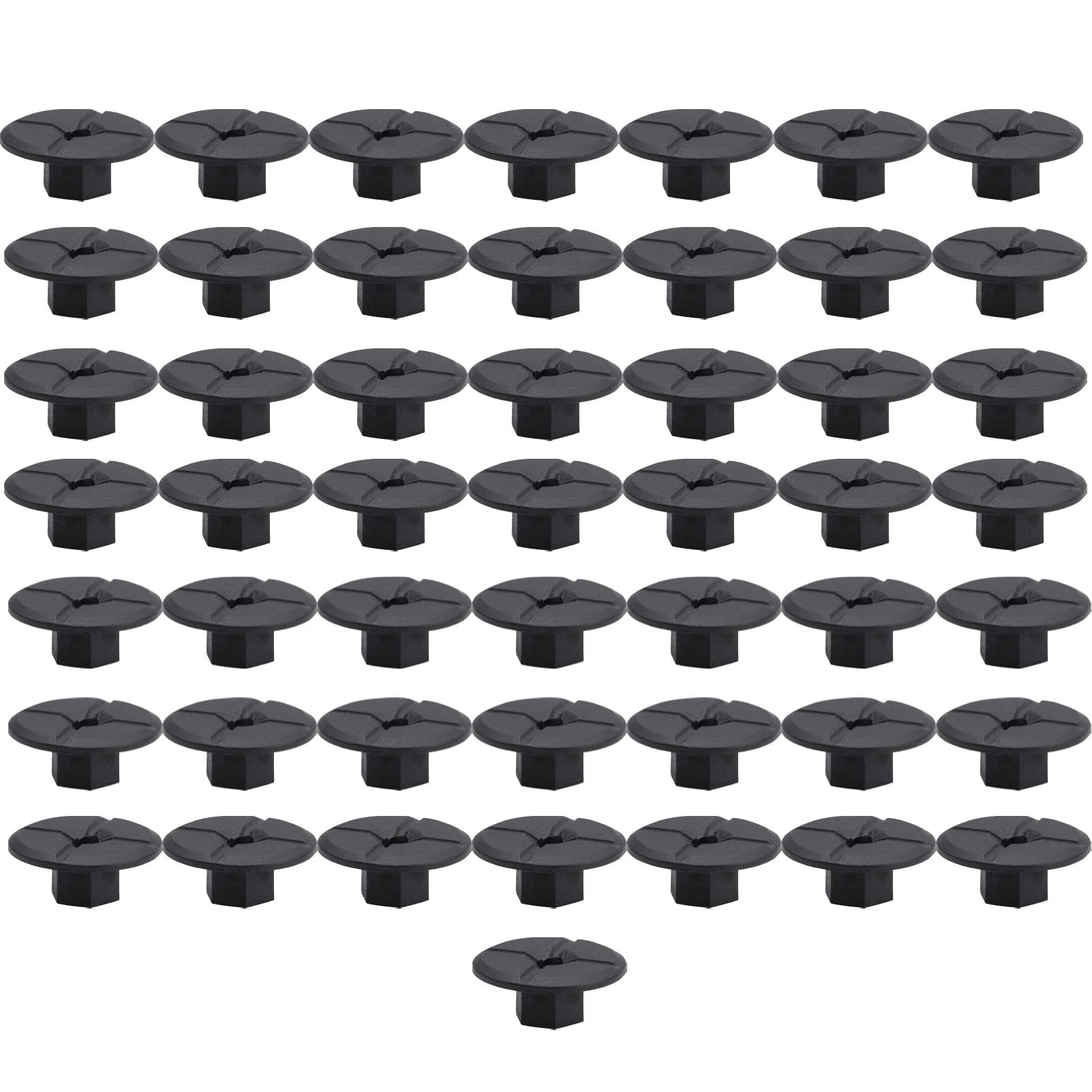 50 Stuks Niet-Schroefdraad Plastic Moer Clips Voor Mercedes 50 Stuks Niet-Schroefdraad Plastic Moer Clips Voor Mercedes