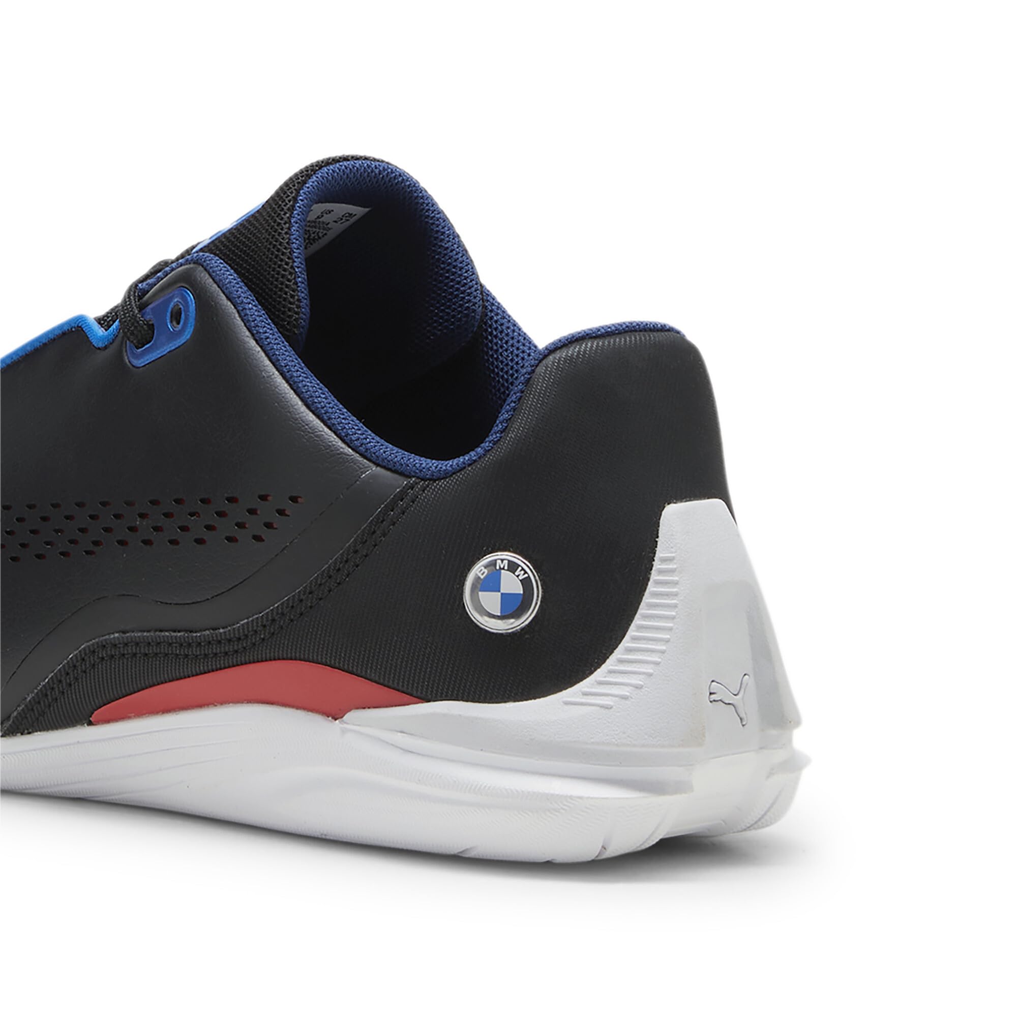PUMA Zapatillas Unisex BMW MMS Drift Cat DecimaSneaker, Puma Negro Pro Azul Pop Rojo, 45 EU