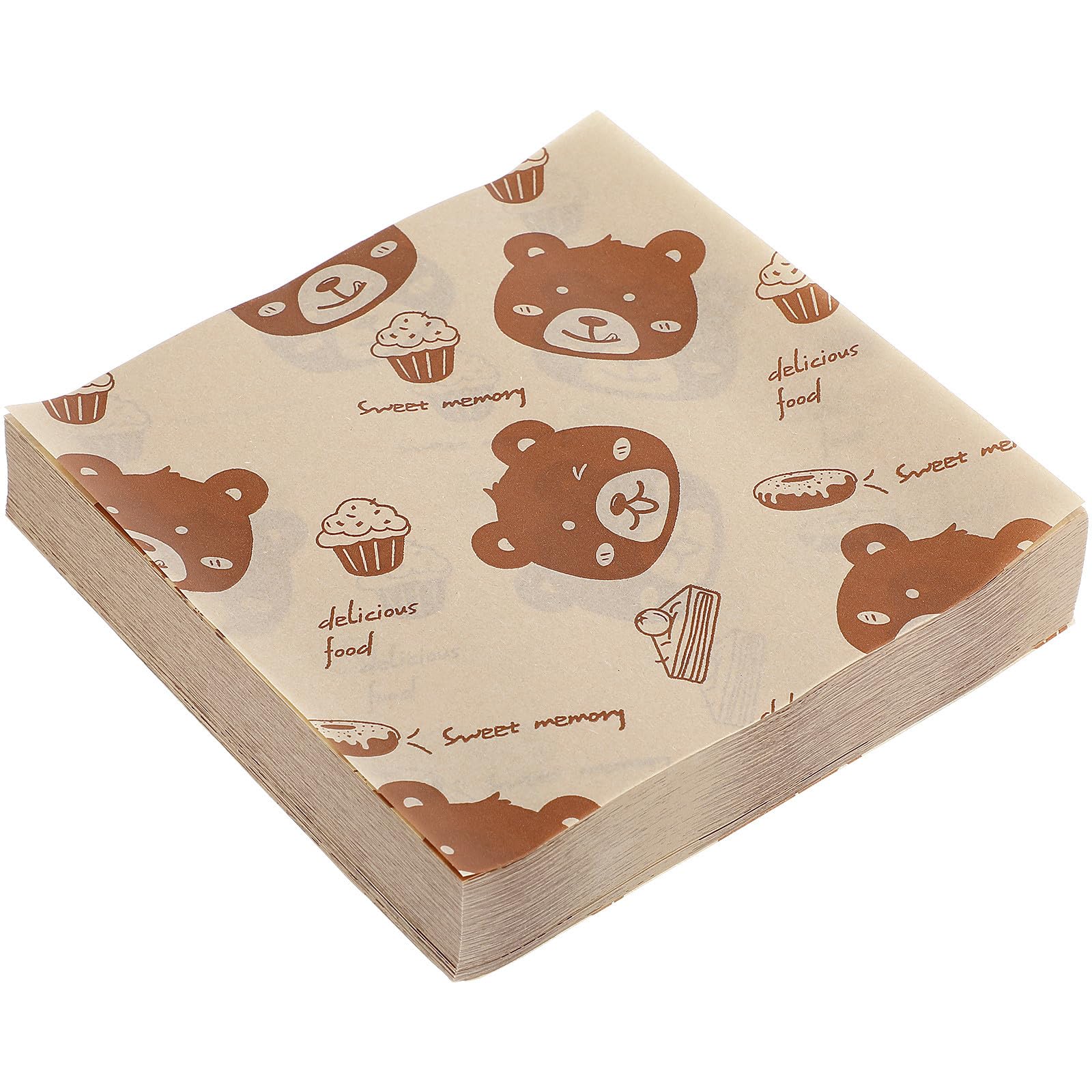 Papel sándwich SOLUSTRE de 15x15 cm ideal para llevar tus hamburguesas de picnic