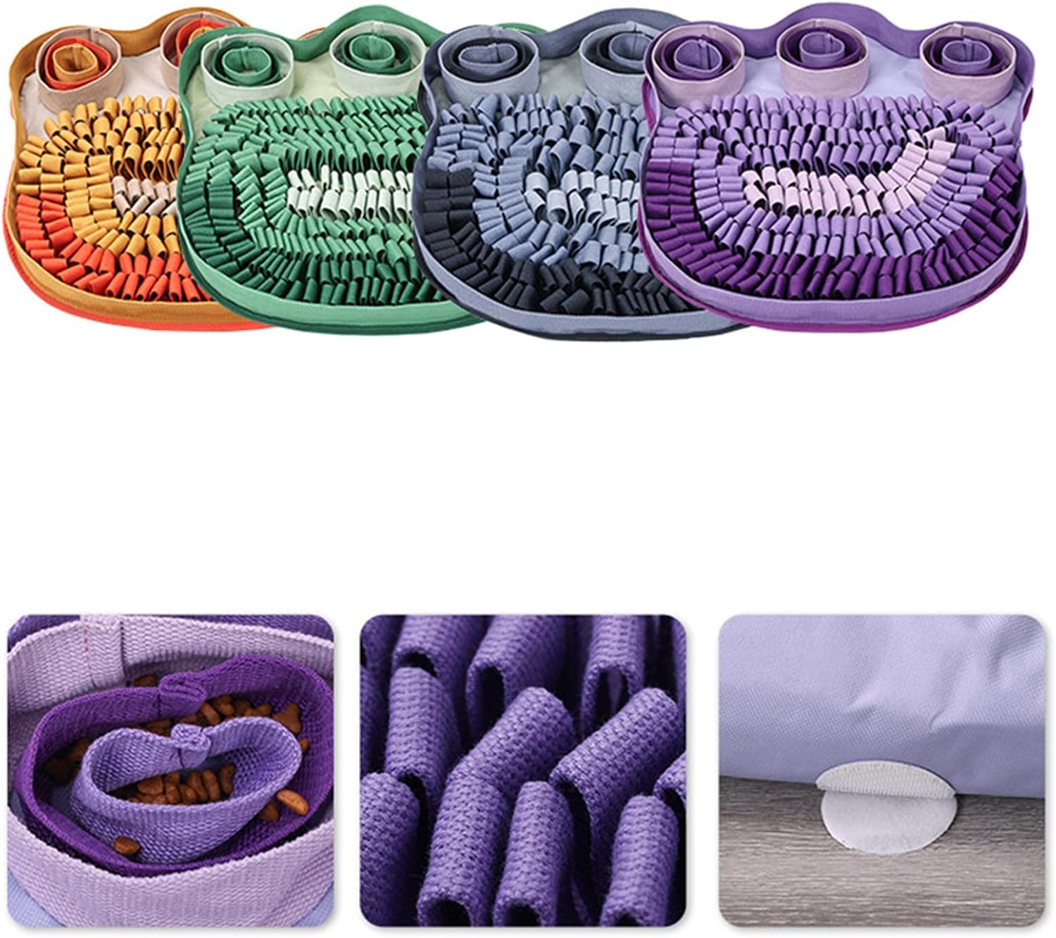 犬用スナッフル おやつ 調剤ブランケット 犬用 インタラクティブパズル ペット 噛むおもちゃ 退屈な採餌スキル