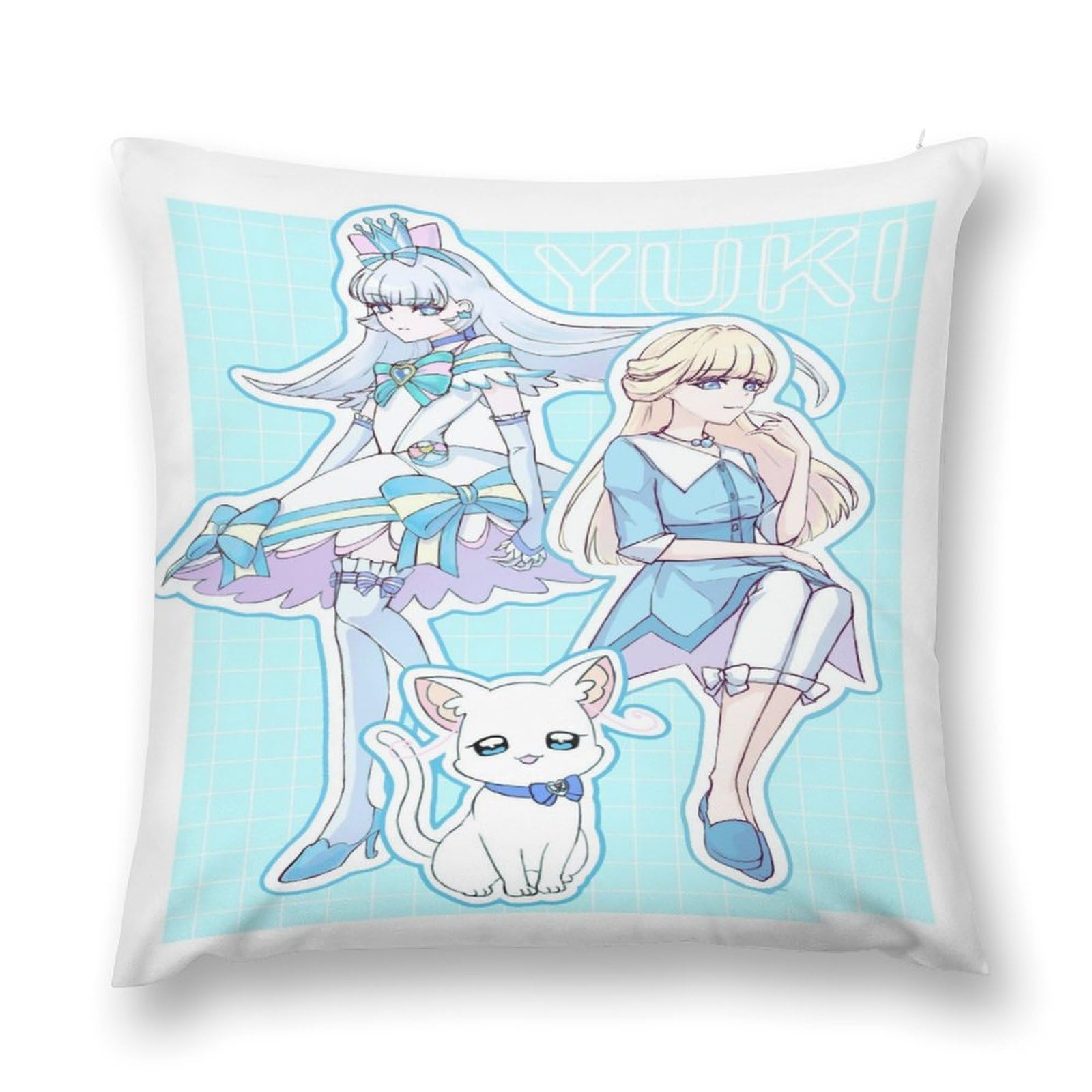 Amazon.co.jp: わんだふるぷりきゅあ！ キュアニャミー抱き枕カバー 枕 