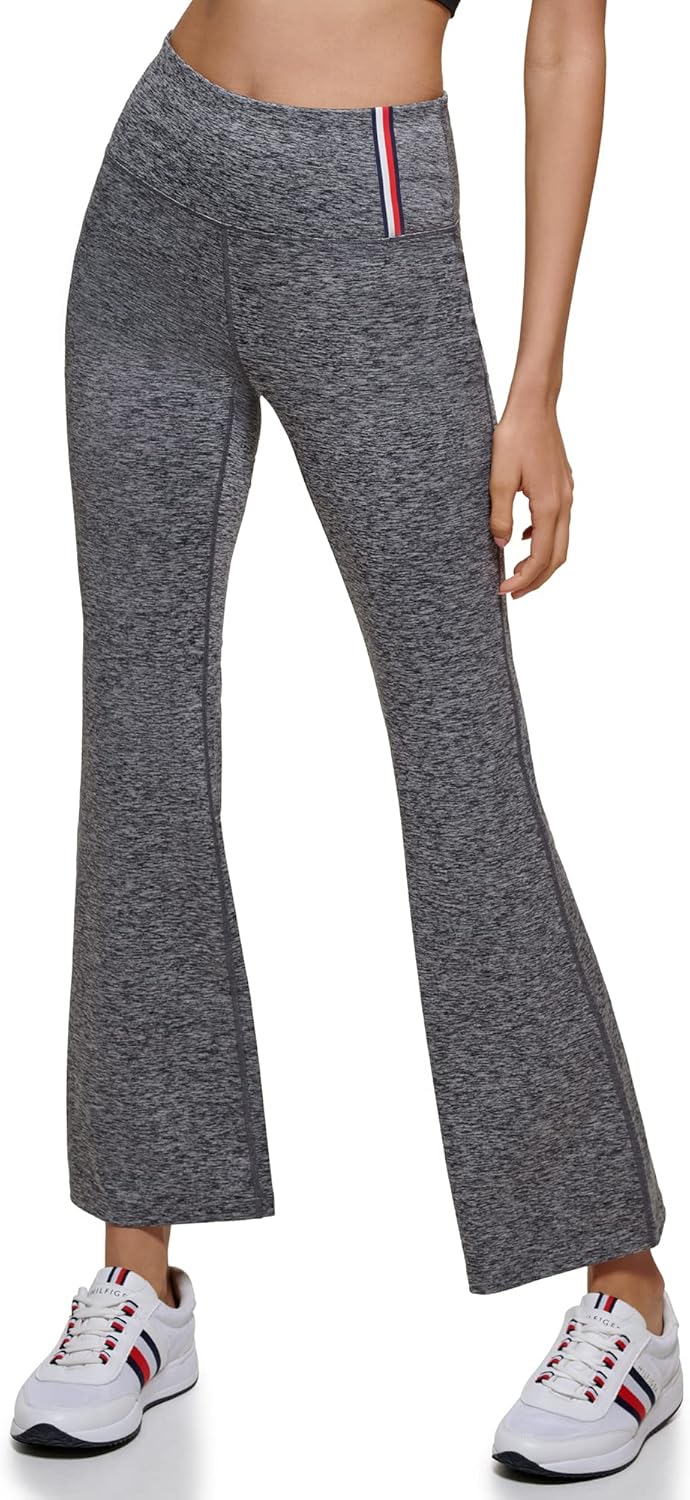 Tommy Hilfiger Women's High Rise Wide Leg Yoga Pant