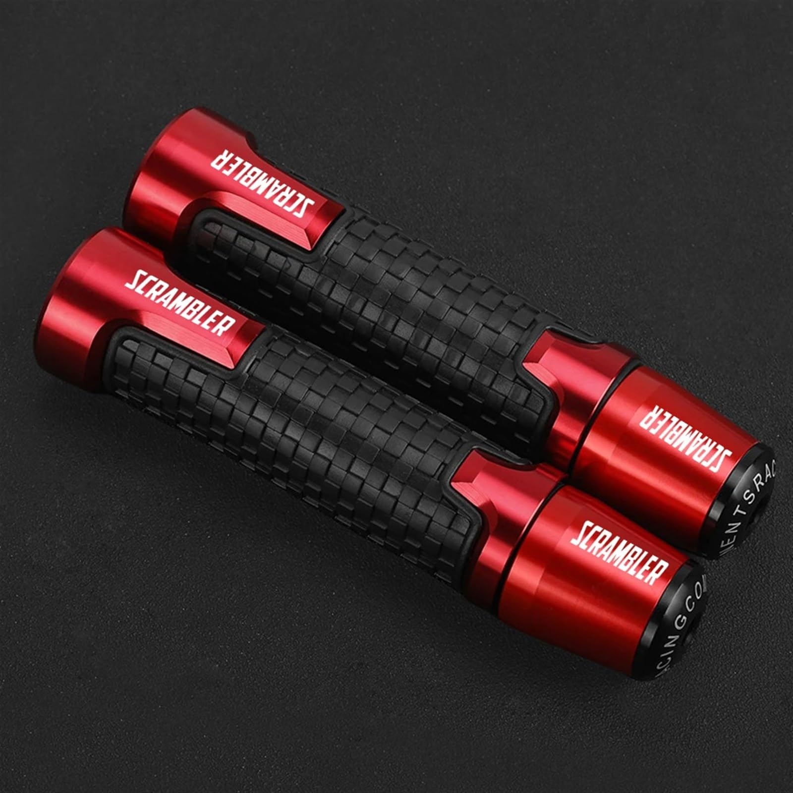 per Ducati Scrambler SCRAMBLER400/800/1100 Moto Manubrio Maniglie Bar Grip estremità Tappo Spina 7/8 ''22 MM(Gold Gold)