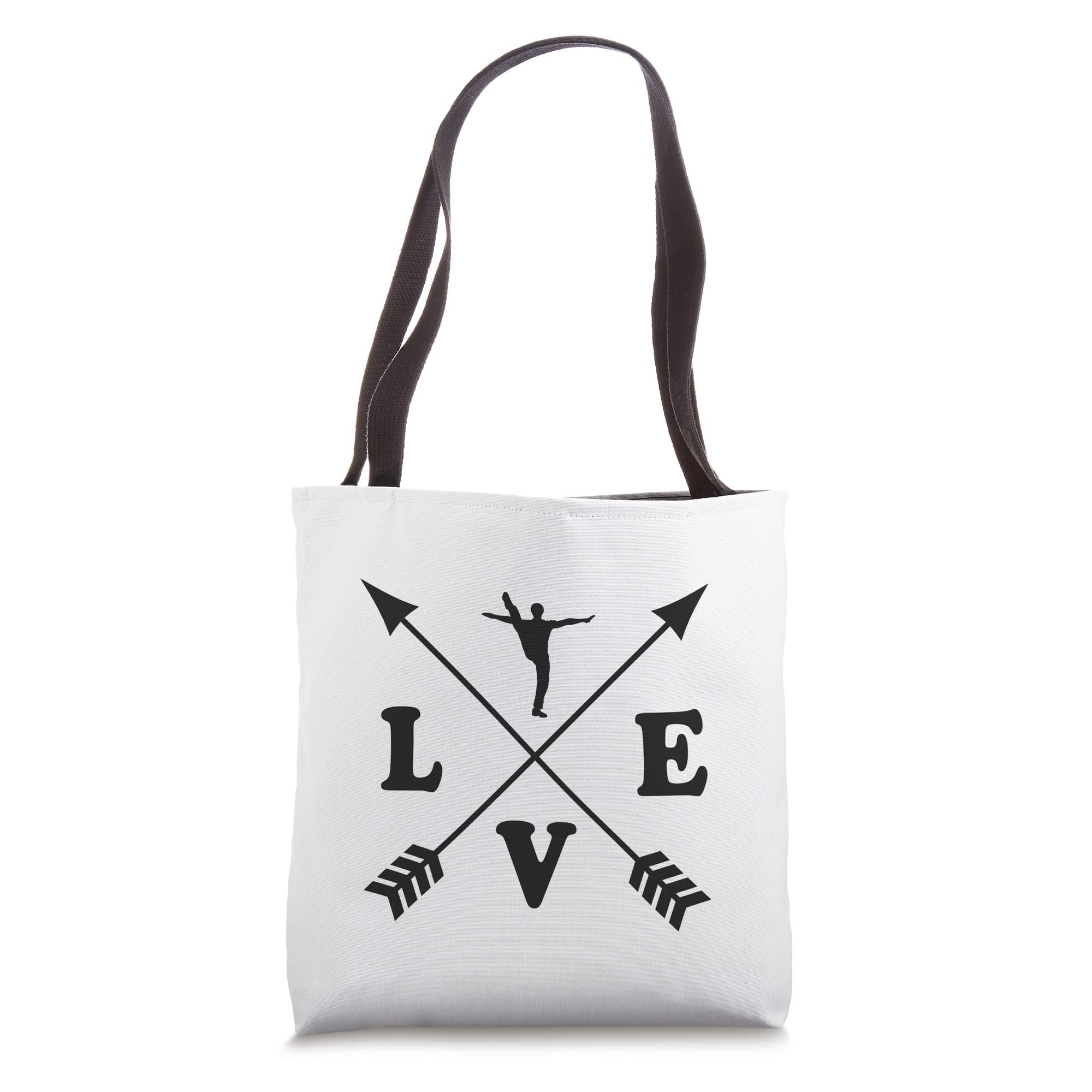 Tap Dance Teacher Love Cute Trendy Arrow Tote Bag