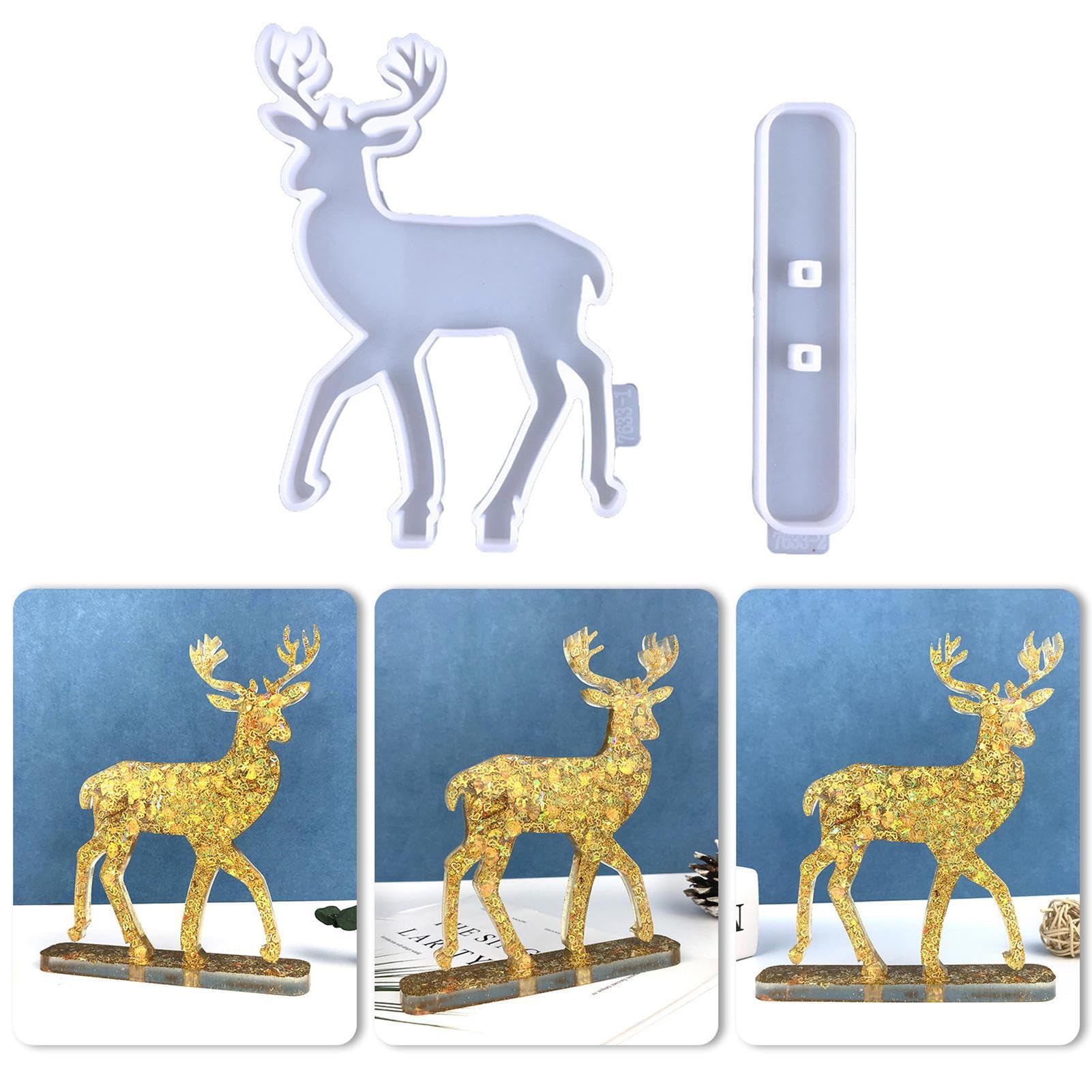 Moule Silicone Renne Patisdécor | Cerf Dellier