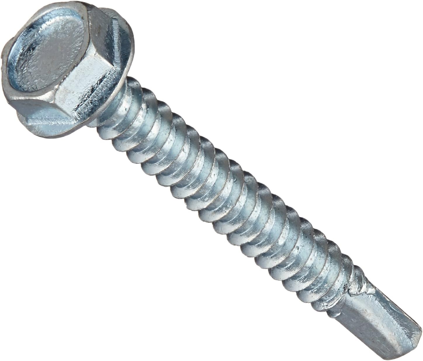 The Hillman Group 560336 10-16-Inch x 1-1/2-Inch Washer Head Self Drilling Screw, 100-Pack