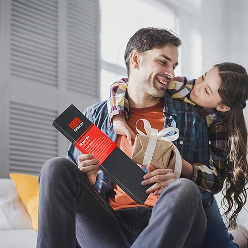 Miniatura 2 de SHAN ZU Cuchillo de chef de Damasco personalizado de 7 pulgadas, 67 capas de acero de Damasco 10Cr15CoMoV, cuchillo de cocina afilado, regalo