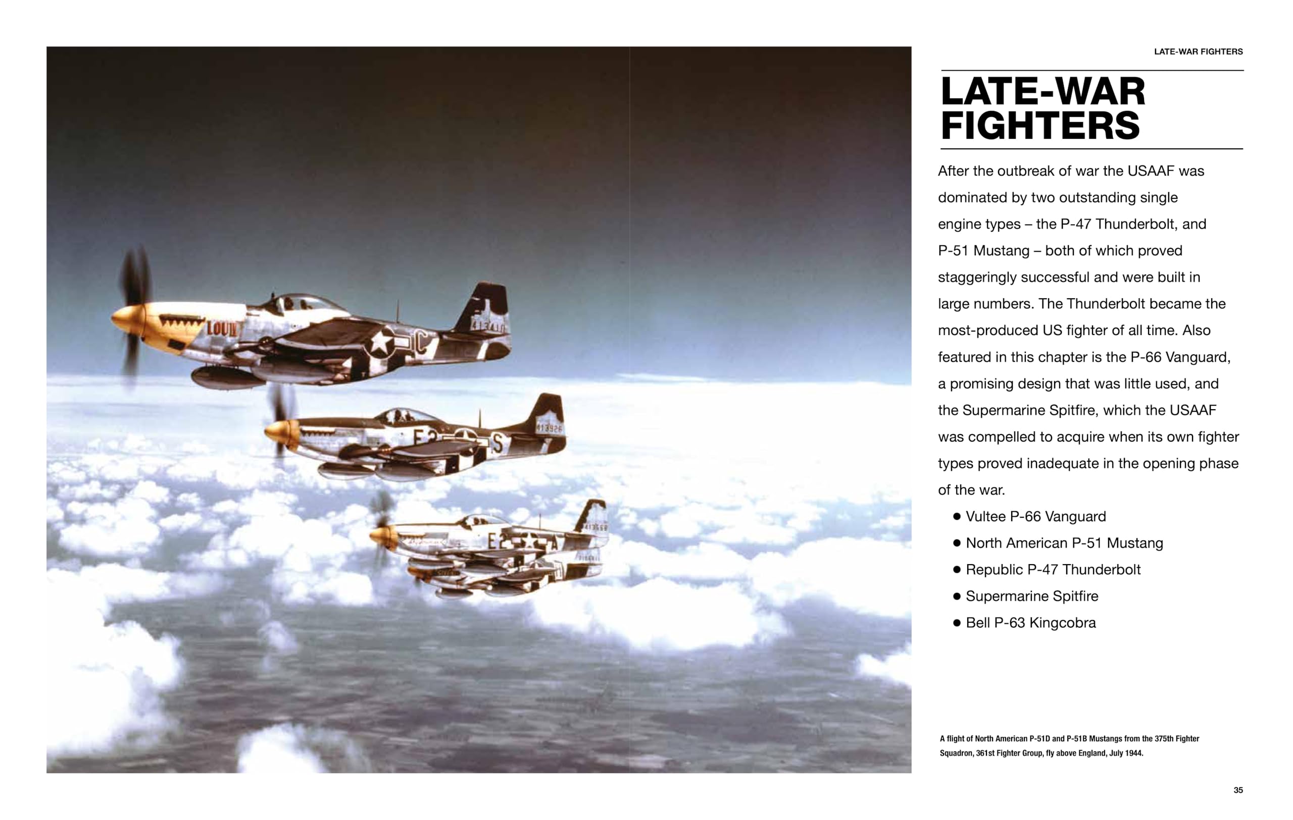 American Aircraft of World War II