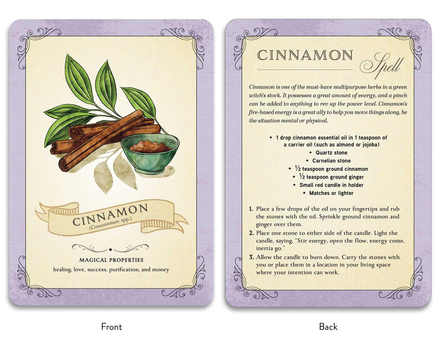 The Green Witch's Deck of Magical Herbalism : 50 of the Most Magical Plants, Herbs, and Flowers to Empower Your Craft