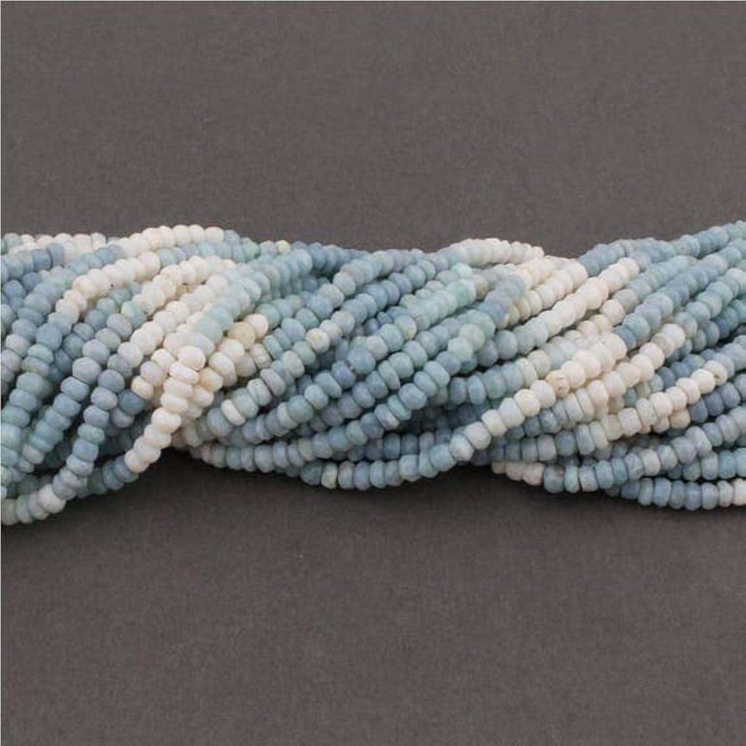 Opale Boulder naturelle en perles de 4.5mm, 5 rangs de 13 pouces pour bijoux