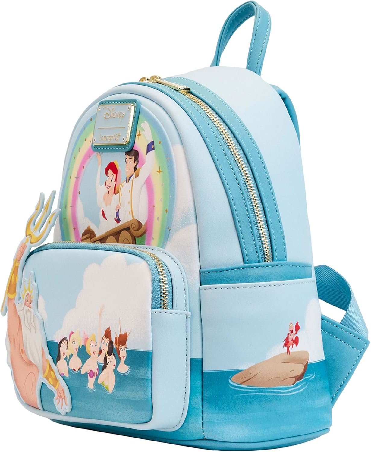 Loungefly Disney The Little Mermaid Triton's Gift Malta Ubuy