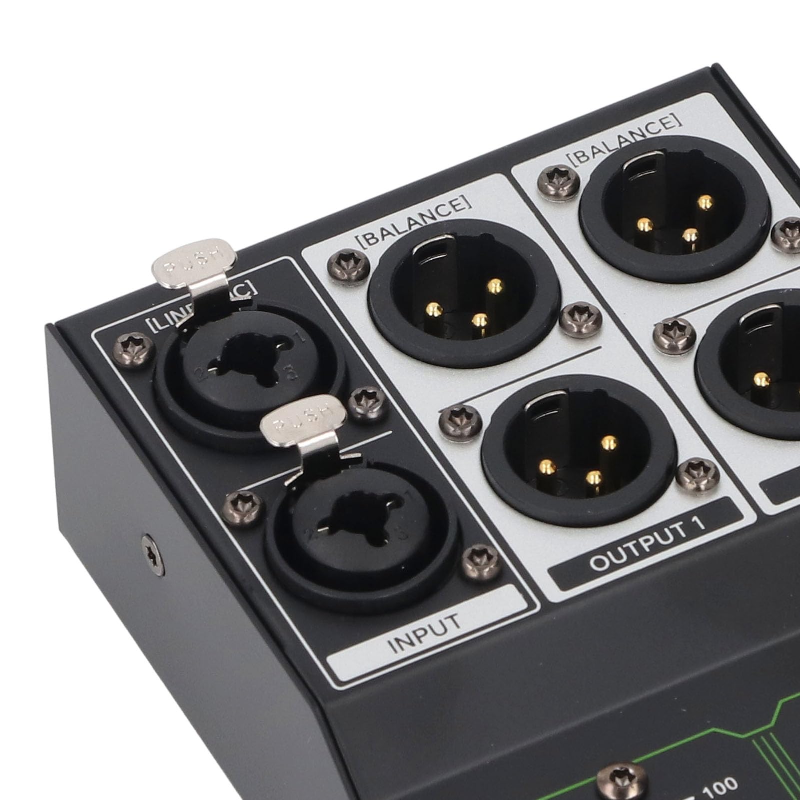 Pasywny Regulator Głośności, Metalowy Tłumik Stereo z 1 Wejściem