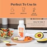 Bulletproof Brain Octane C8 MCT Oil, 16 oz – 100% Pure Coconut Oil, Triple-Distilled Keto Energy Supplement for Coffee & Smoothies, Unflavored, No Additives or Fillers, Non-GMO