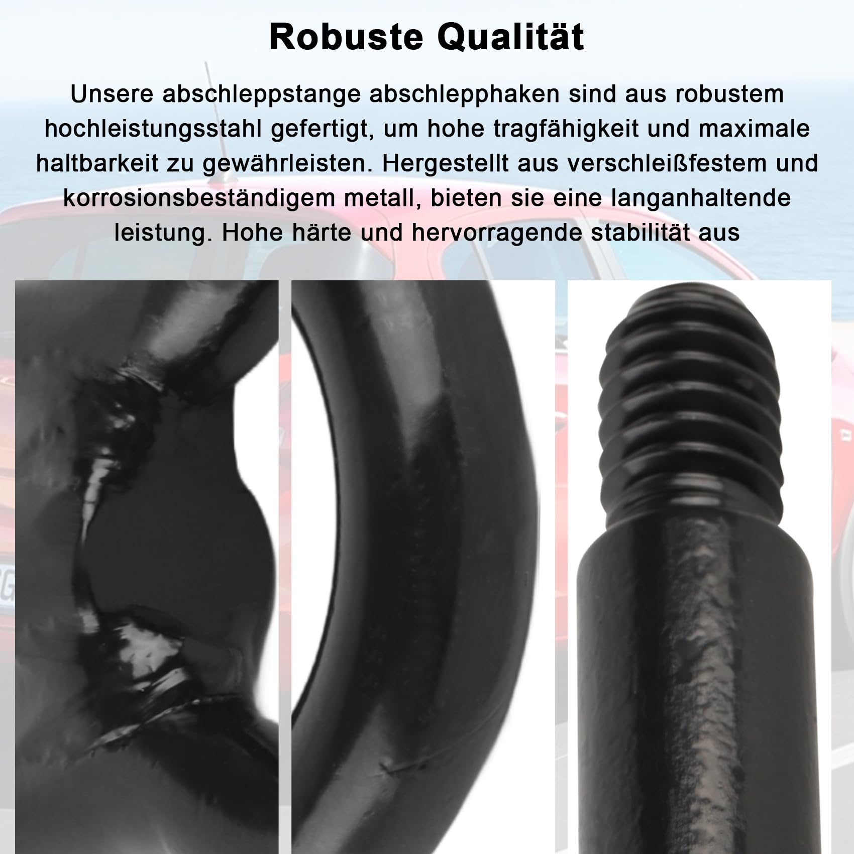 Aramox Gancio Di Traino 90507738 – Anello In Acciaio Per Rimorchio, Compatibile Con Opel Astra, Zafira, Vectra