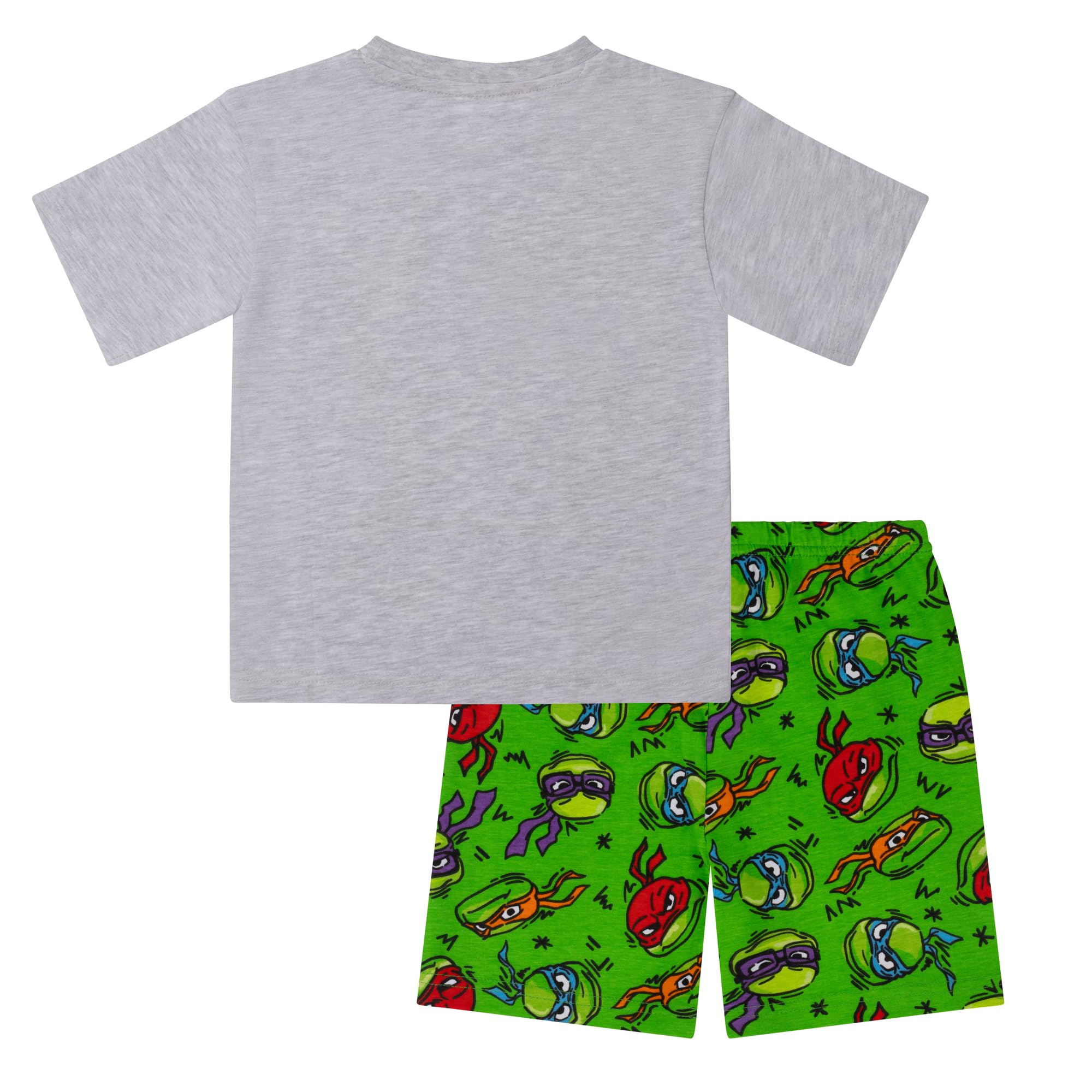 Teenage Mutant Ninja Turtles Tartarughe Ninja Pigiama a Maniche Corte per Bambini - 100% Cotone