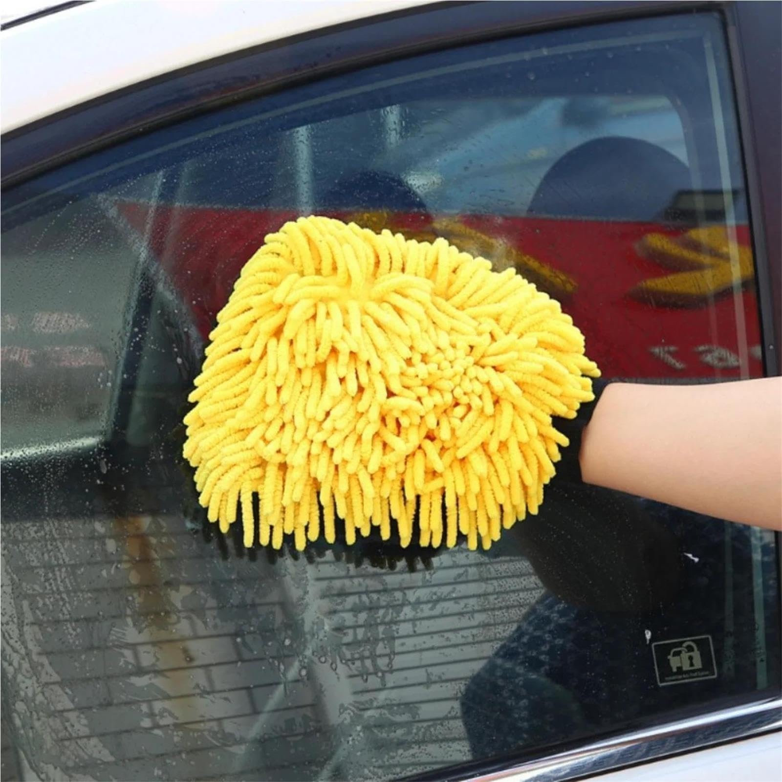 Autowaschschwamm 2–10 Stück Mikrofaser-Chenille-Autowaschhandschuhe