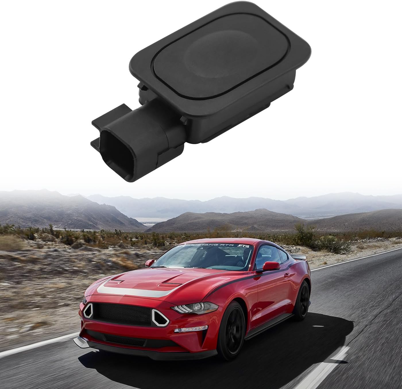 Deal Tailgate Liftgate Trunk Release Switch Button, Compatible with Ford EcoSport Edge Escape Expedition Explorer F-150 F-250/F-350 Fiesta Flex Focus Fusion GT Mustang Taurus Taurus Lincoln Mercury