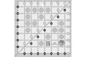 Creative Grids 8.5 Inch Square Quilting Ruler Template