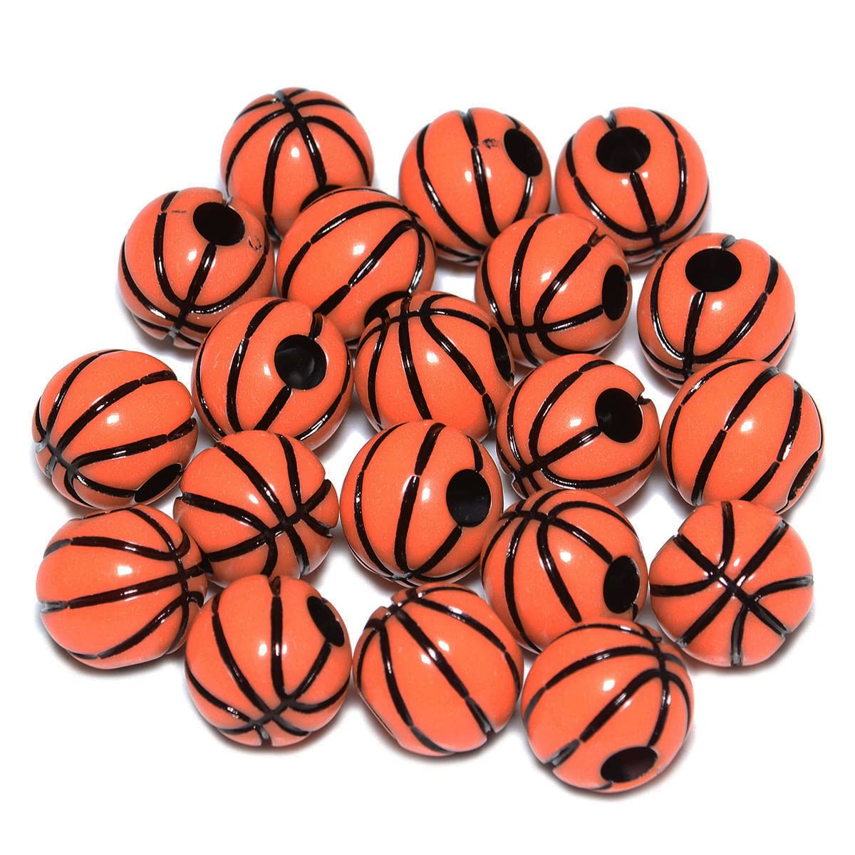 Amazon.co.jp: ボール型 パーツ 20個セット [3.バスケットボール