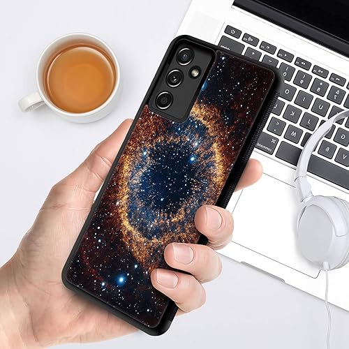 Miniatura 6 de CARLOCA Funda compatible con Samsung Galaxy A13 5G, diseño gráfico Space Cosmic Eye Identity, a prueba de golpes, antiarañazos, de acrílico duro