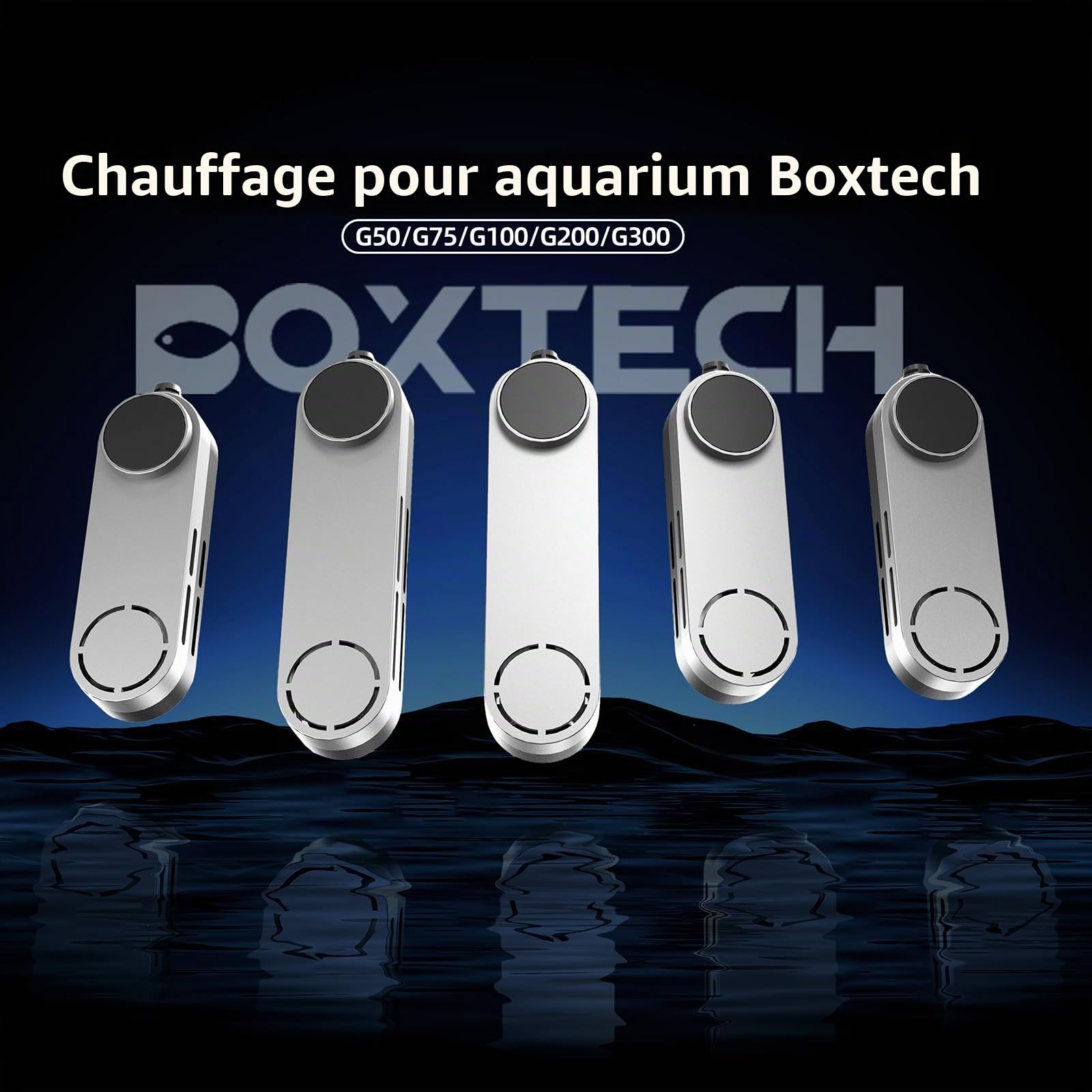 boxtech Chauffage d'Aquarium 100W