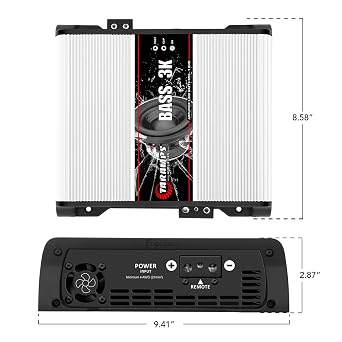 Taramps BASS 3K 1 Ohm 3000W RMS Monoblock Subwoofer Car Subwoofer Amplifier