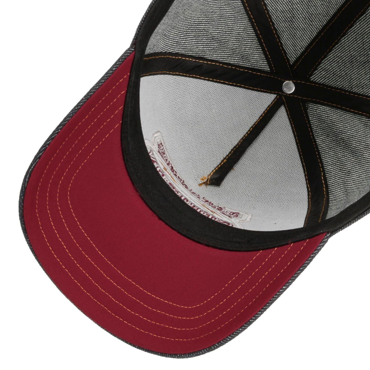 Stetson Dark Denim Cap Basecap czapka bejsbolówka męska – Snapback, z daszkiem, na wiosnę, lato, jesień, zimę, wiosnę, lato, jesień i zimę