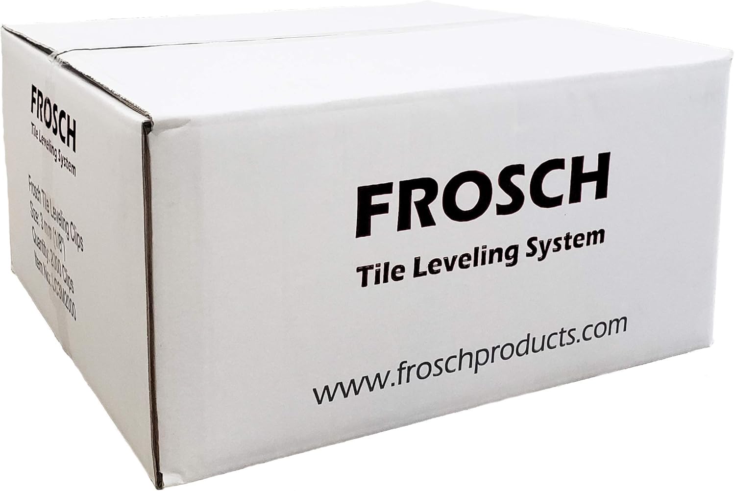 FROSCH Tile Leveling System - 1/8" (3mm) Clips, 2000-Pack