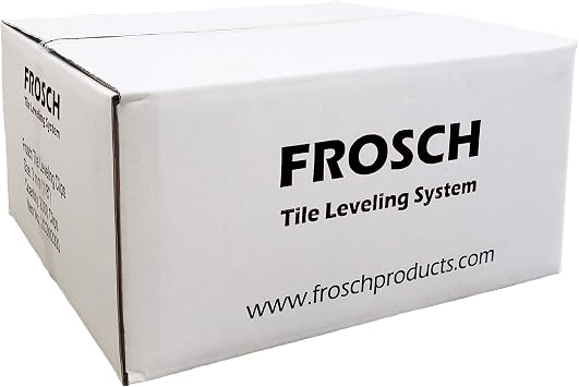 FROSCH Tile Leveling System - 1/8" 3mm Clips, 2000-Pack