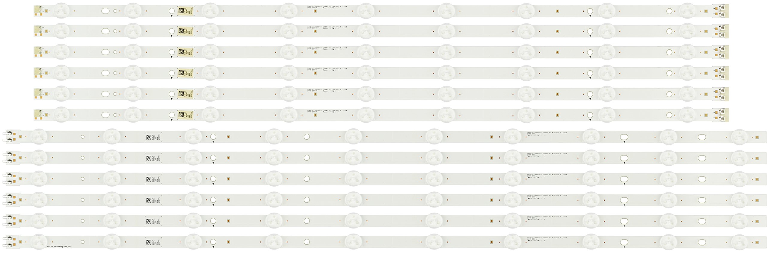 ShopJimmy UN65J620DAF UN65H6203BF UN65J6200AF LED Backlight Strips (12) (New)