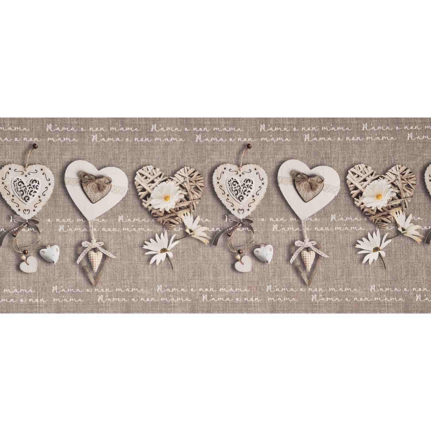 WohnDirect Tappeto da Cucina per Interni Fino a 10 m di Lunghezza - 100% Poliestere - Tappeto Cucina Antiscivolo - Facile da Lavare - 50 x 200 cm