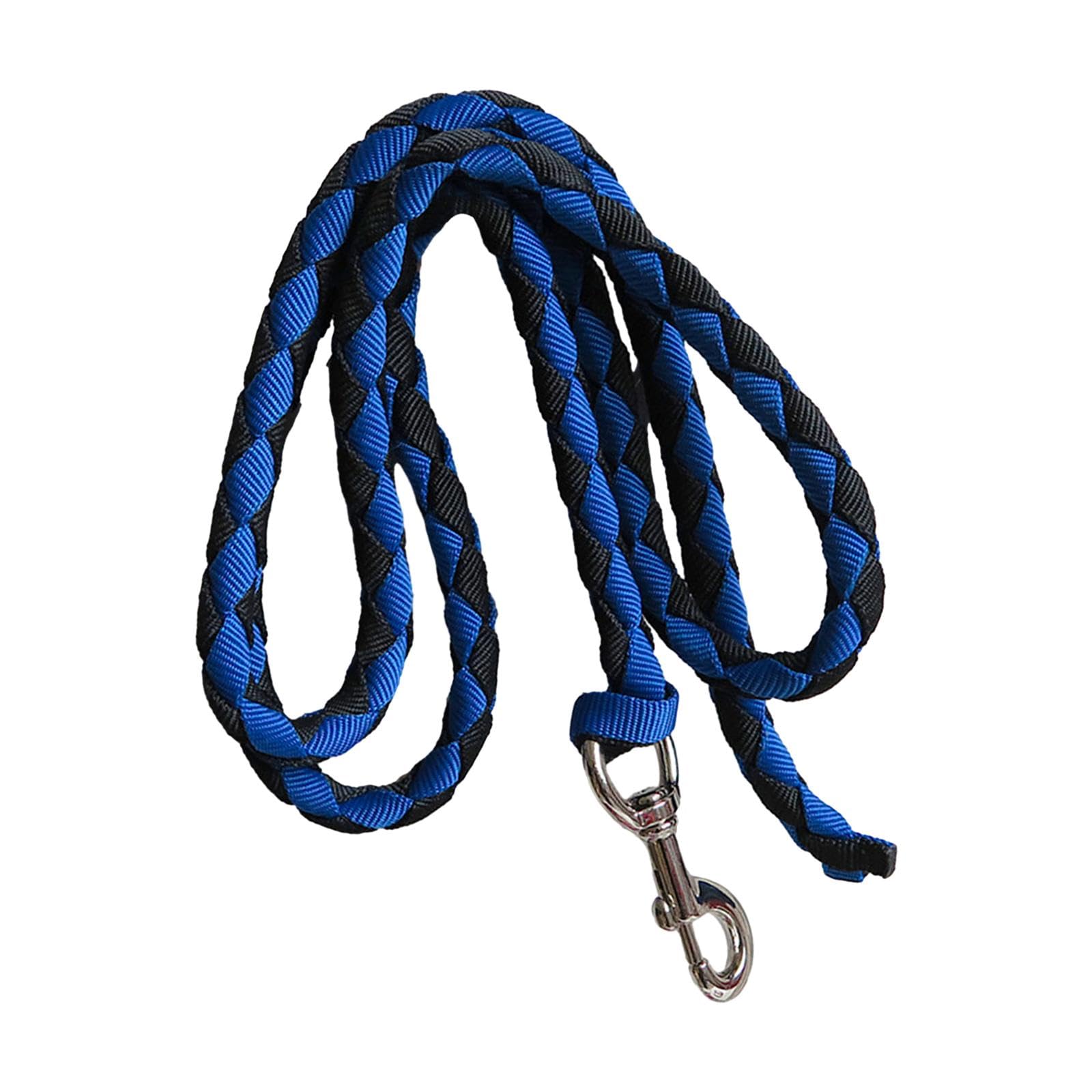 DuMOR 1 In. X 10 Ft. Polyester Horse Lead With Bolt Snap, Solid, Purple - View #12