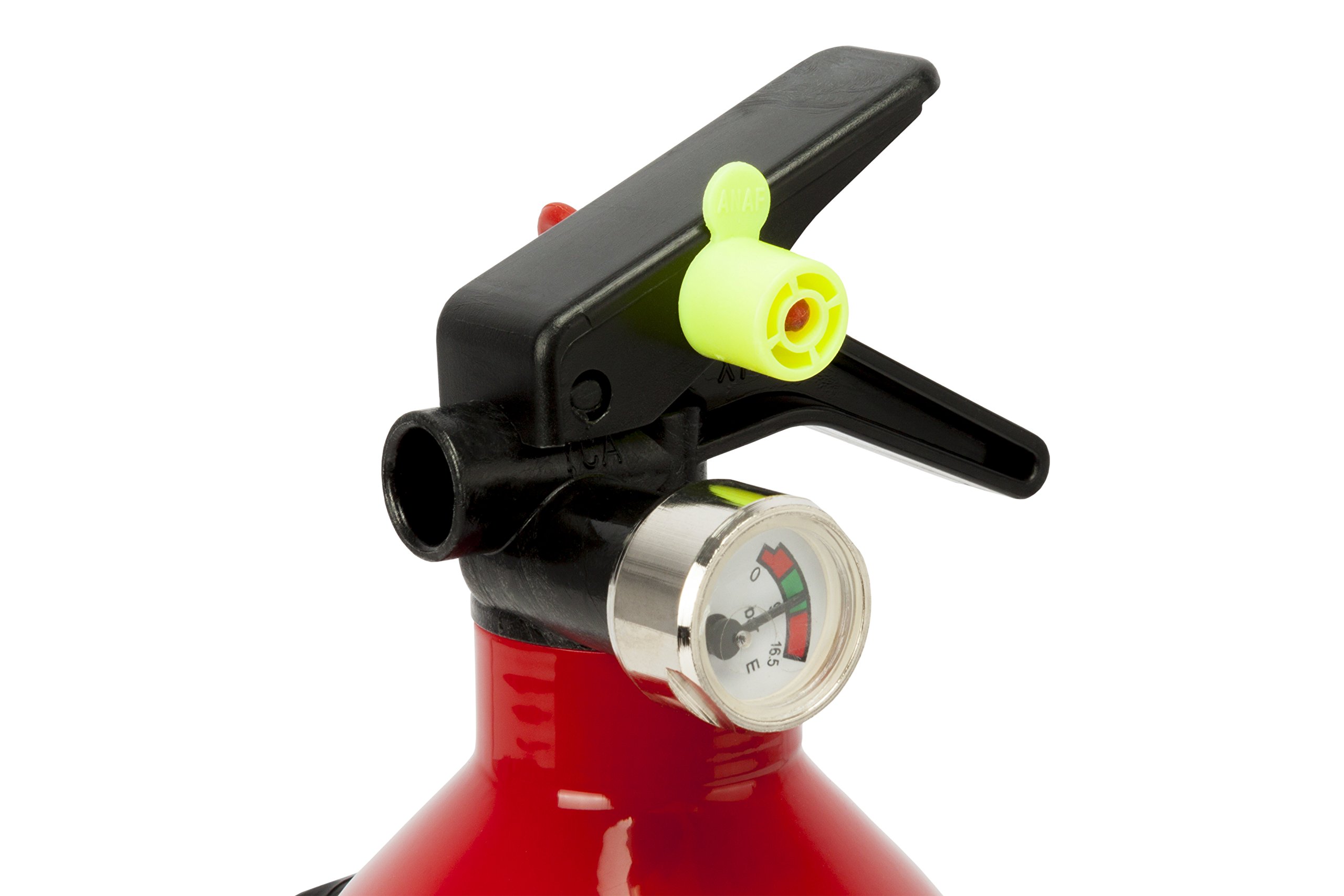 Motorkit MOTOR10104 Extintor con Manómetro, 1 kg