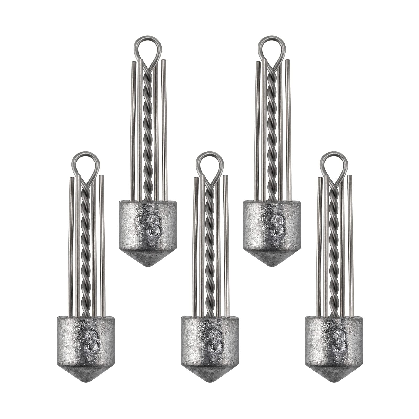 Dr Fish Pack Spider Surf Fishing Weight Sputnik Sinker