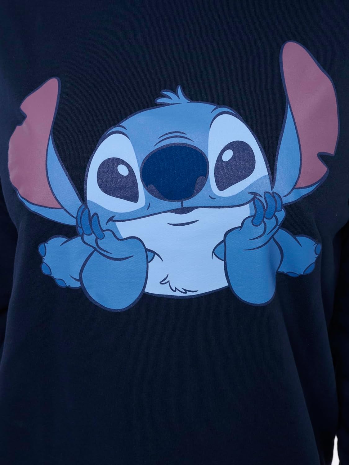 Disney Women Sweatshirt Pooh Eeyore Stitch Minnie Mouse Crewneck Pullover