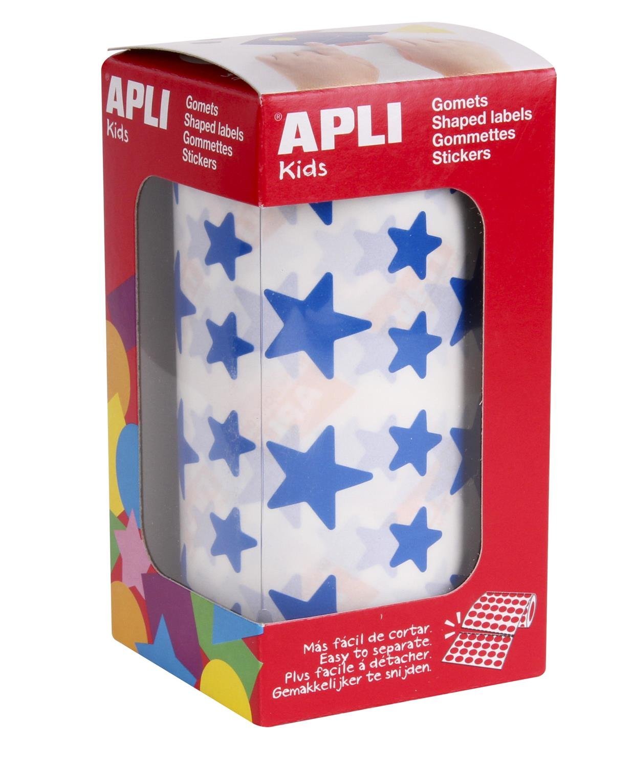 APLI Kids 4888 Blue Star Rubber Roller