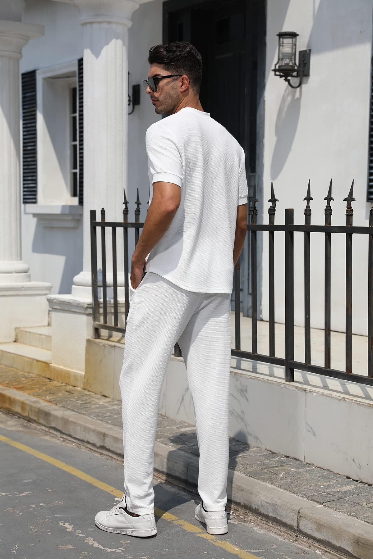 2 Pièces Survêtement Tendance Pour Hommes Jogging Survêtement Sport Costume